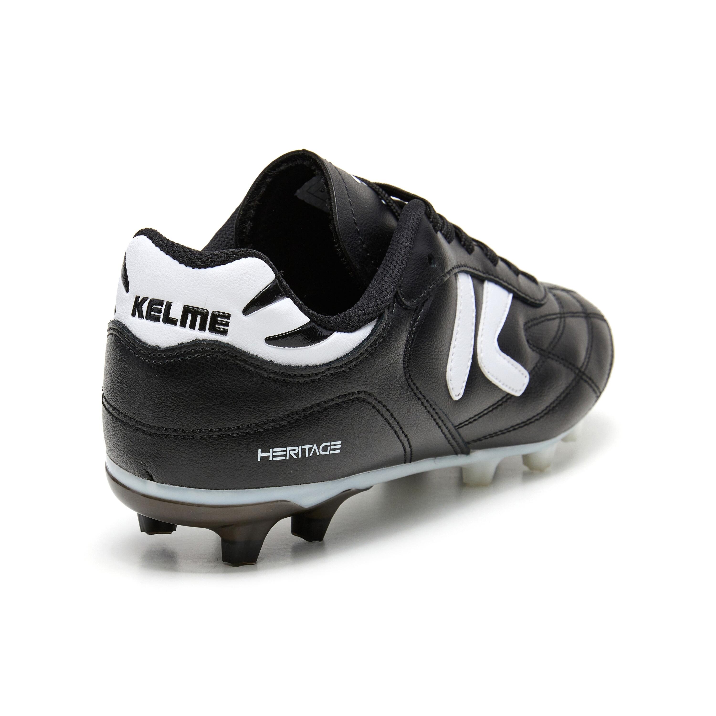 Kelme Botas De Fútbol Heritage Mg Negro Unisex 5/7