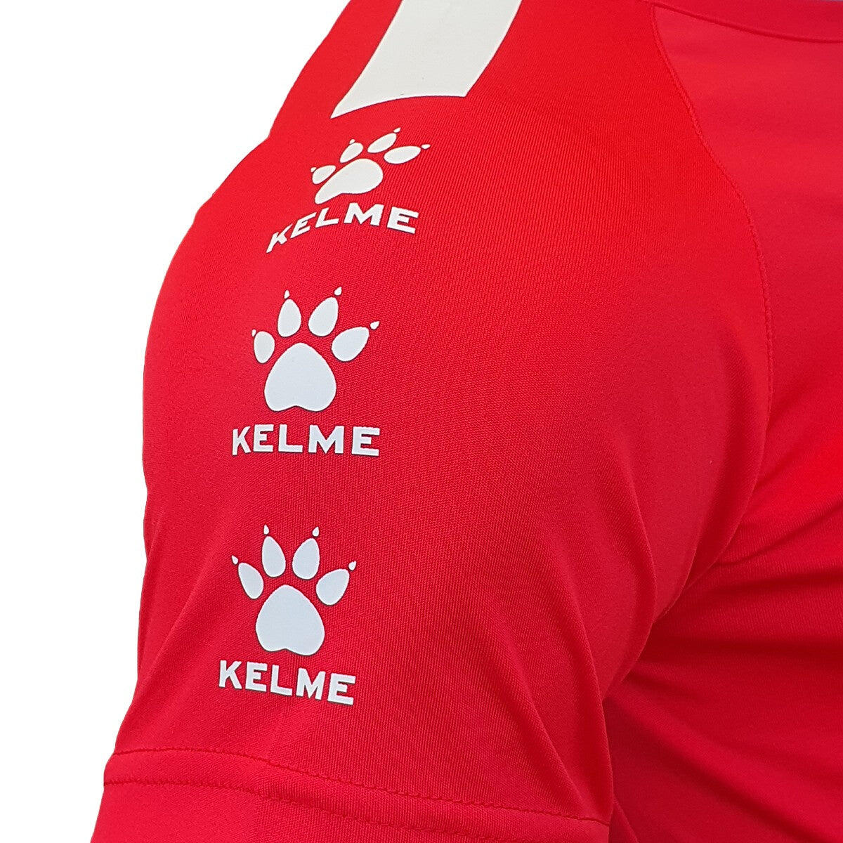 Camiseta Manga Corta Kelme Camiseta Lince Unisex JR Kids Rojo 2/3