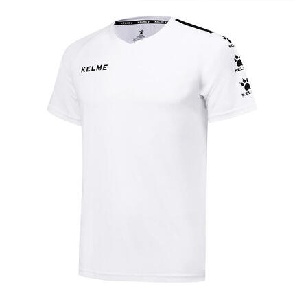 Camiseta Manga Corta Kelme Camiseta Lince Unisex En Color Blanco