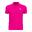 Camisola Polo Basic Unisex JR Fúcsia de manga curta Basic Unisex JR