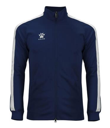 Chaqueta Kelme Chaqueta Global Unisex JR En Color Negro Y Lima