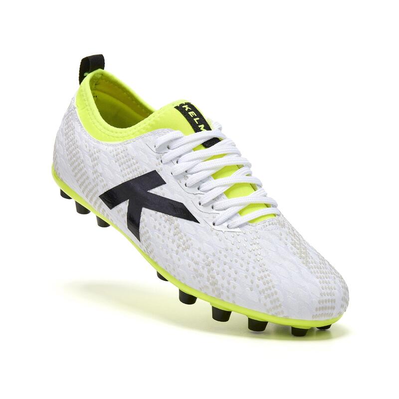 Kelme Botas De Fútbol Pulse Ag Blanco Unisex