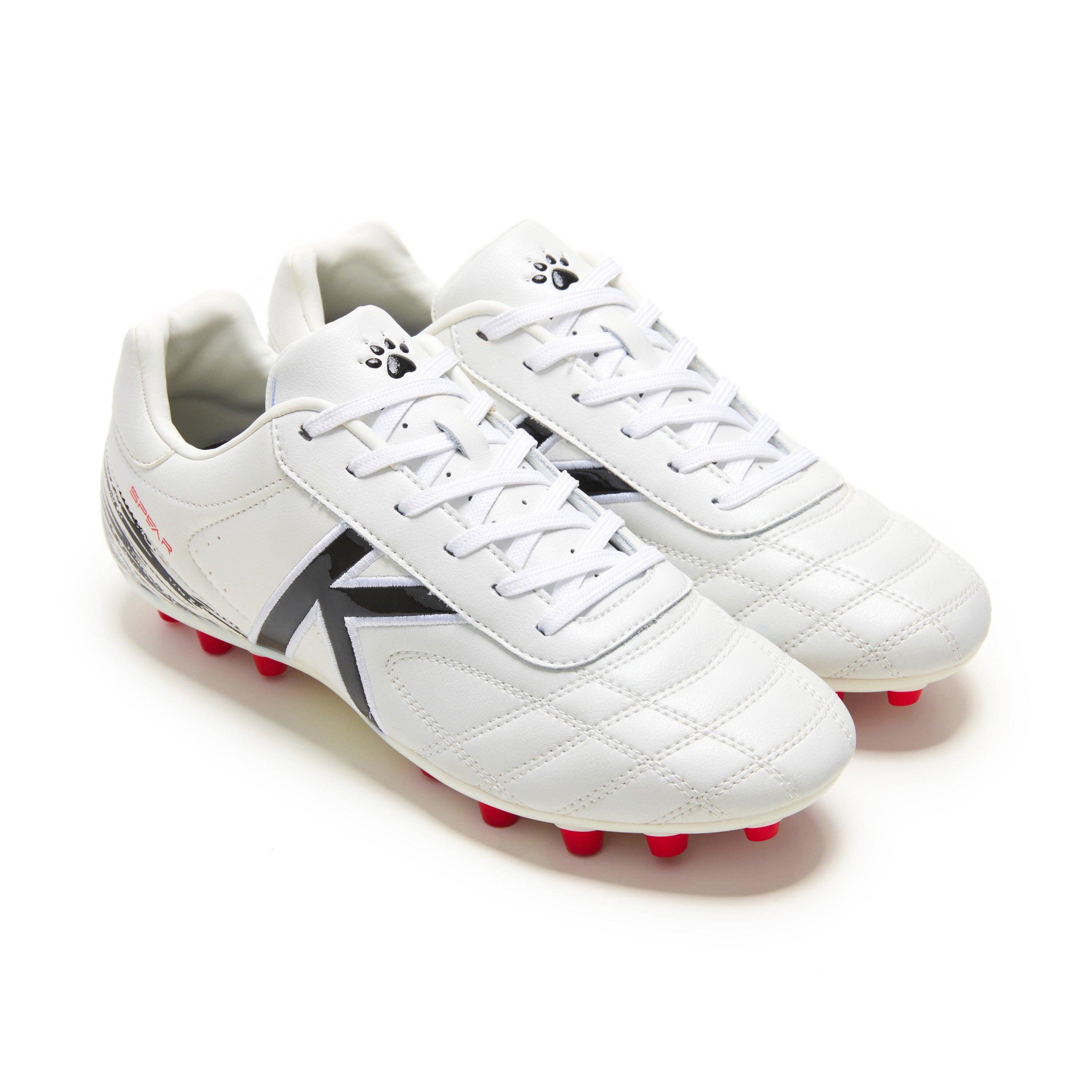 Kelme Botas De Fútbol Spear Ag Blanco Unisex 5/7