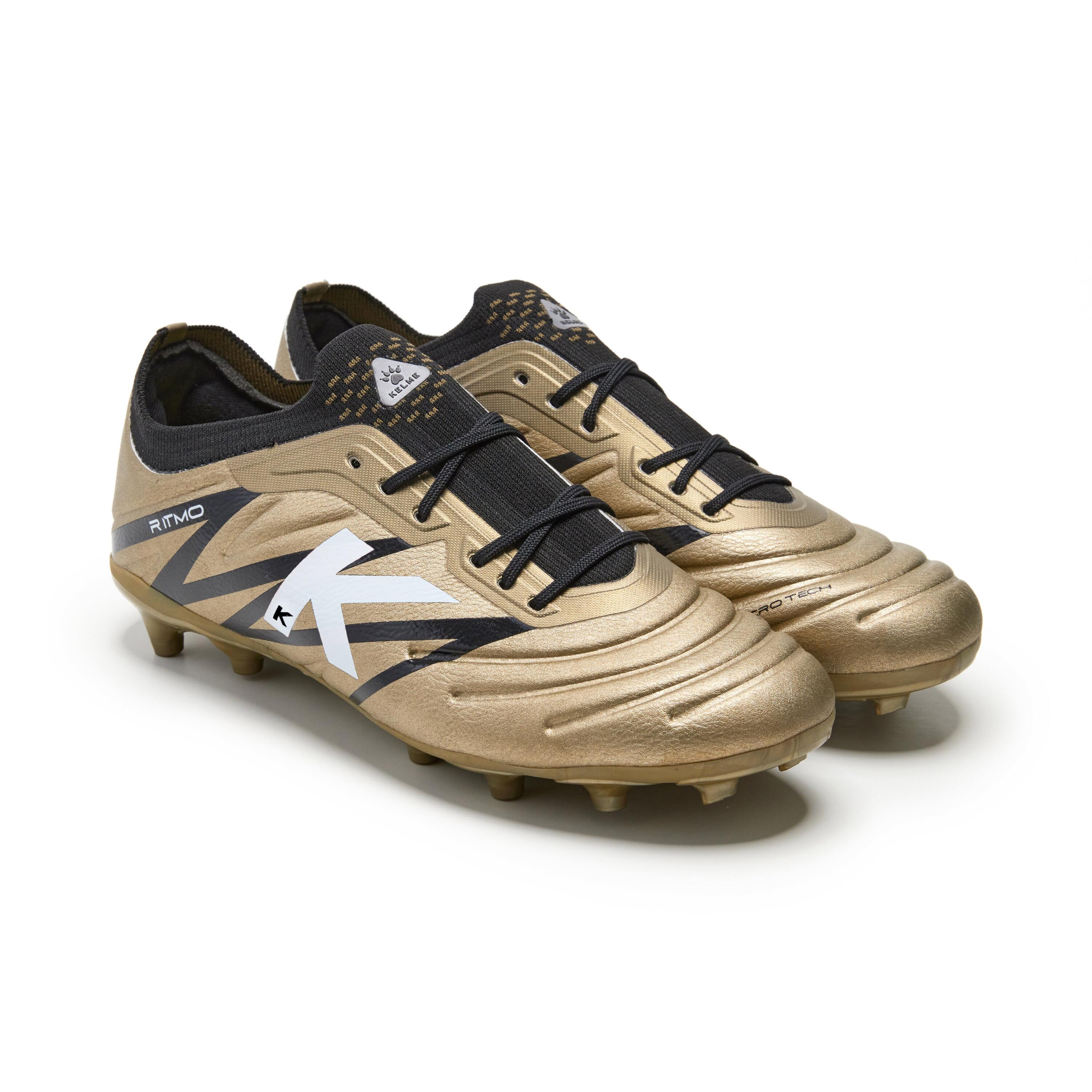 Kelme Botas De Fútbol Ritmo Mg Oro Unisex 5/6