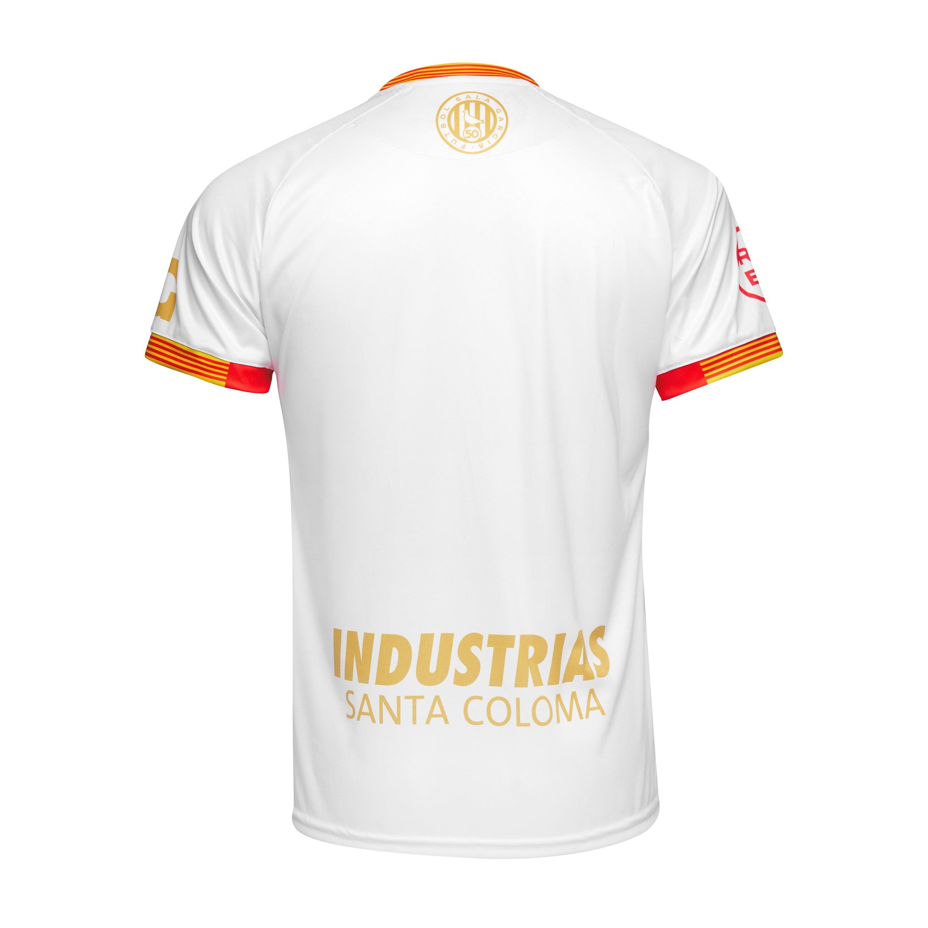 Kelme Camiseta Jugador Industrias Santa Coloma 24/25 Blanco Unisex 5/5