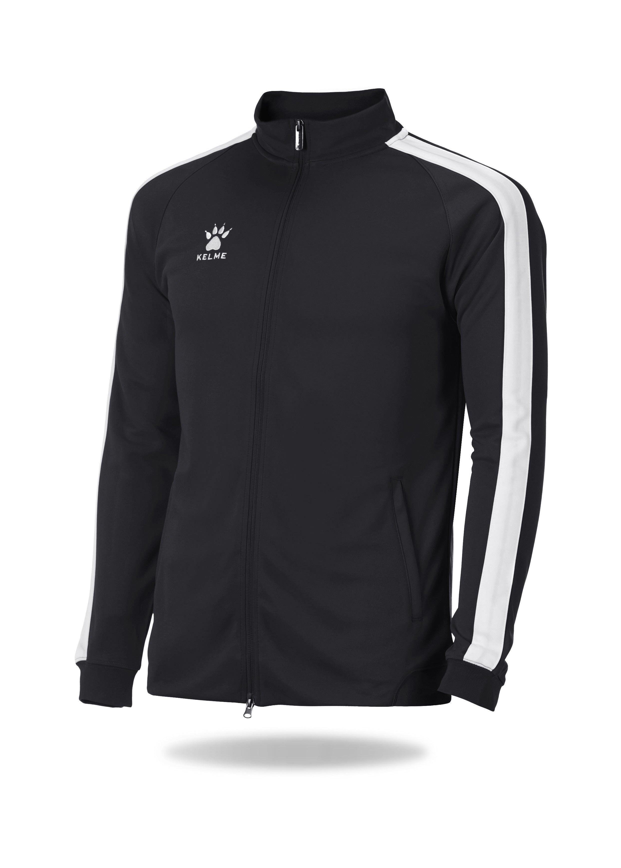 Chaqueta Kelme Chaqueta Global Unisex JR En Color Negro Y Blanco 2/2