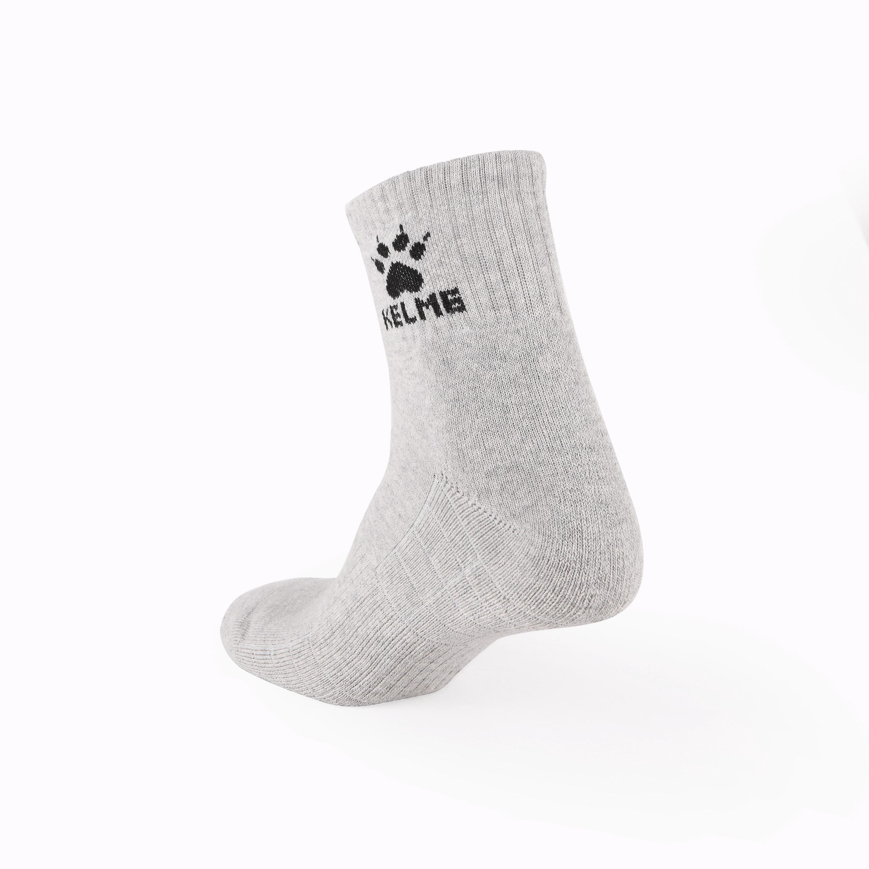 Calcetines Unisex Adulto Kelme Classic En Color Gris 2/2