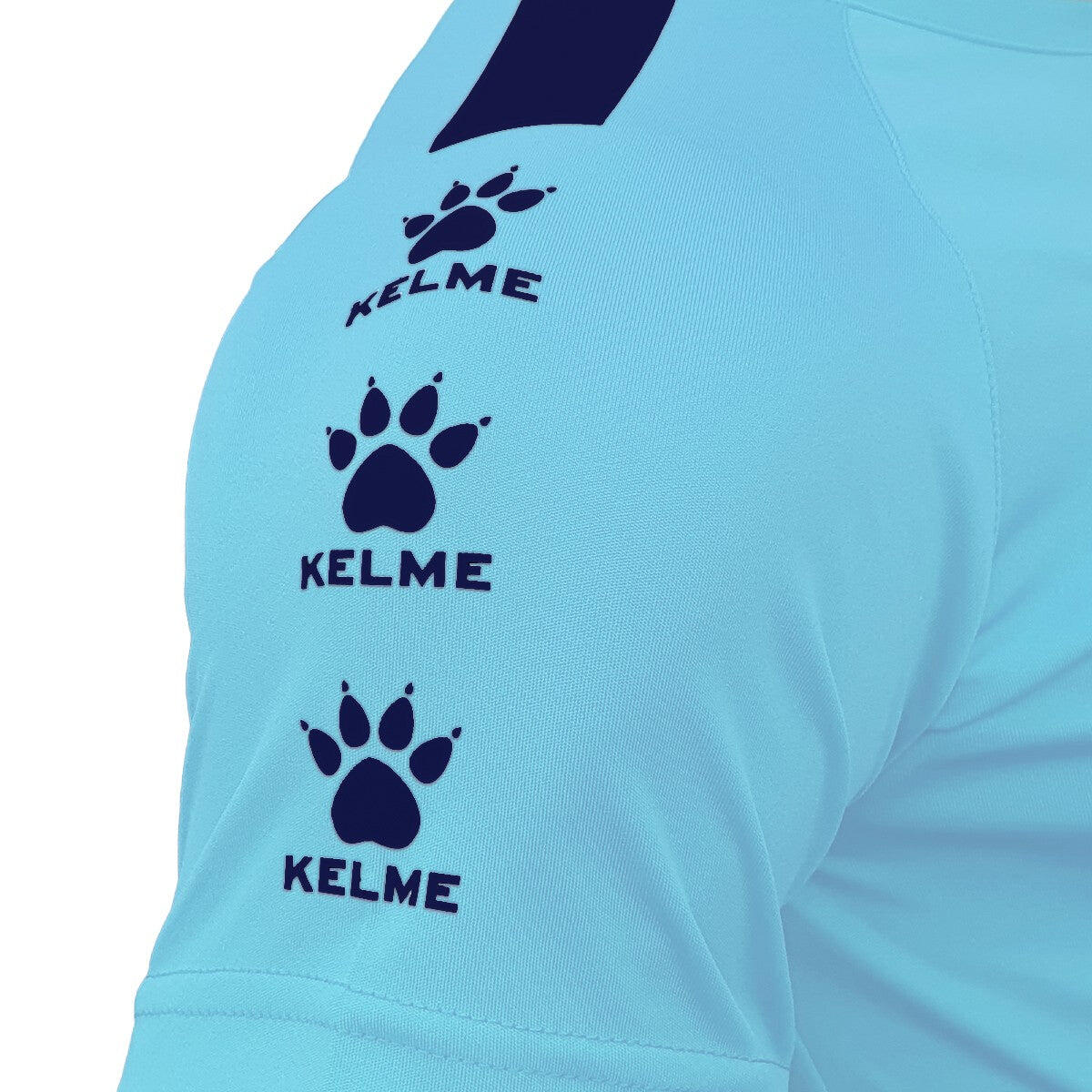 Camiseta Manga Corta Kelme Camiseta Lince Unisex JR Kids Azul 2/3