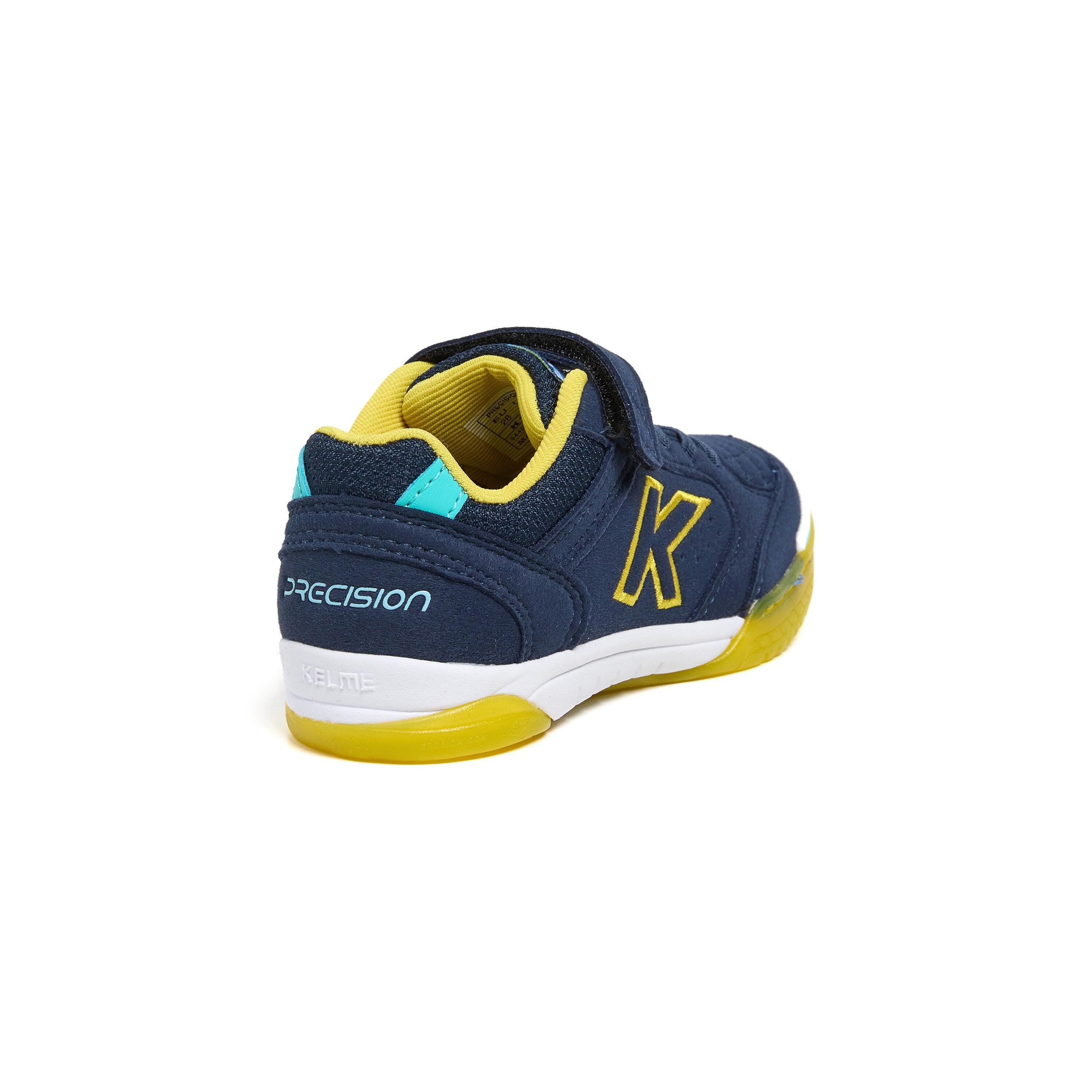 Kelme Zapatillas De Fútbol Sala De Niño Precision Elastic Marino Unisex Kids 4/4