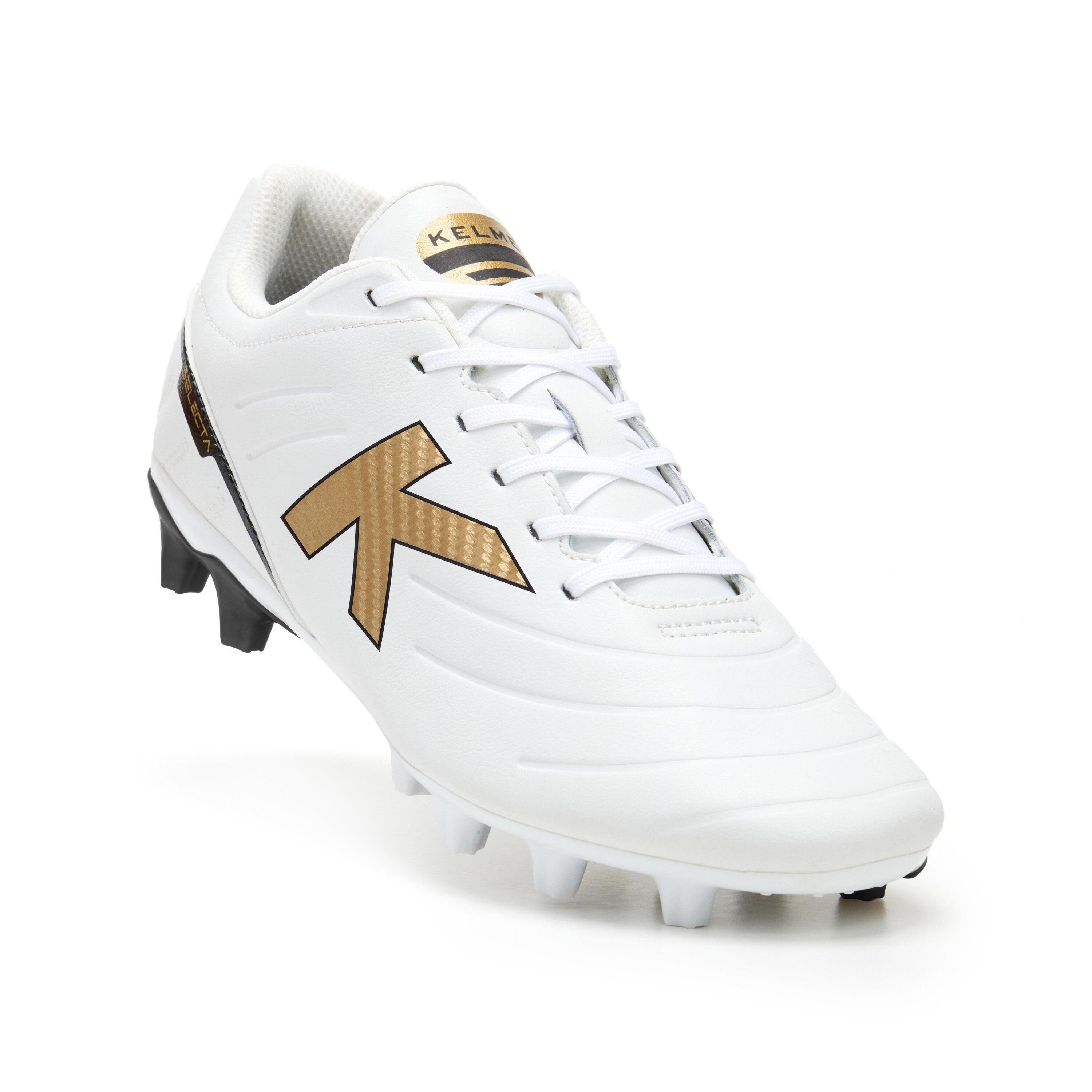 Kelme Botas De Fútbol Selecta Mg Blanco Unisex 4/7