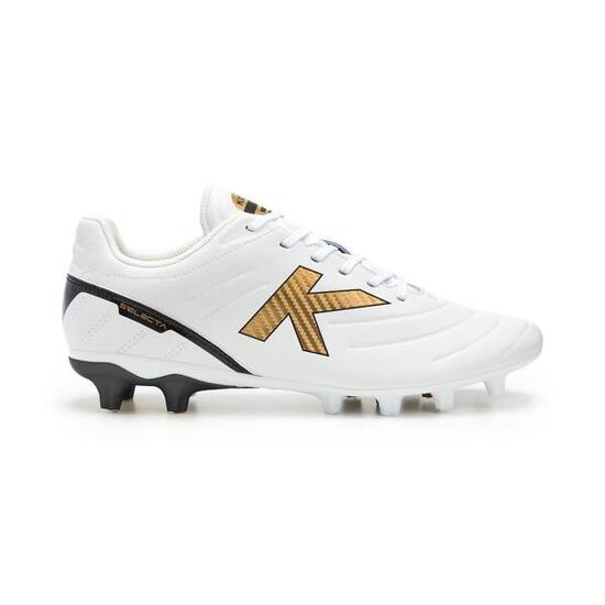 Kelme Botas De Fútbol Selecta Mg Blanco Unisex
