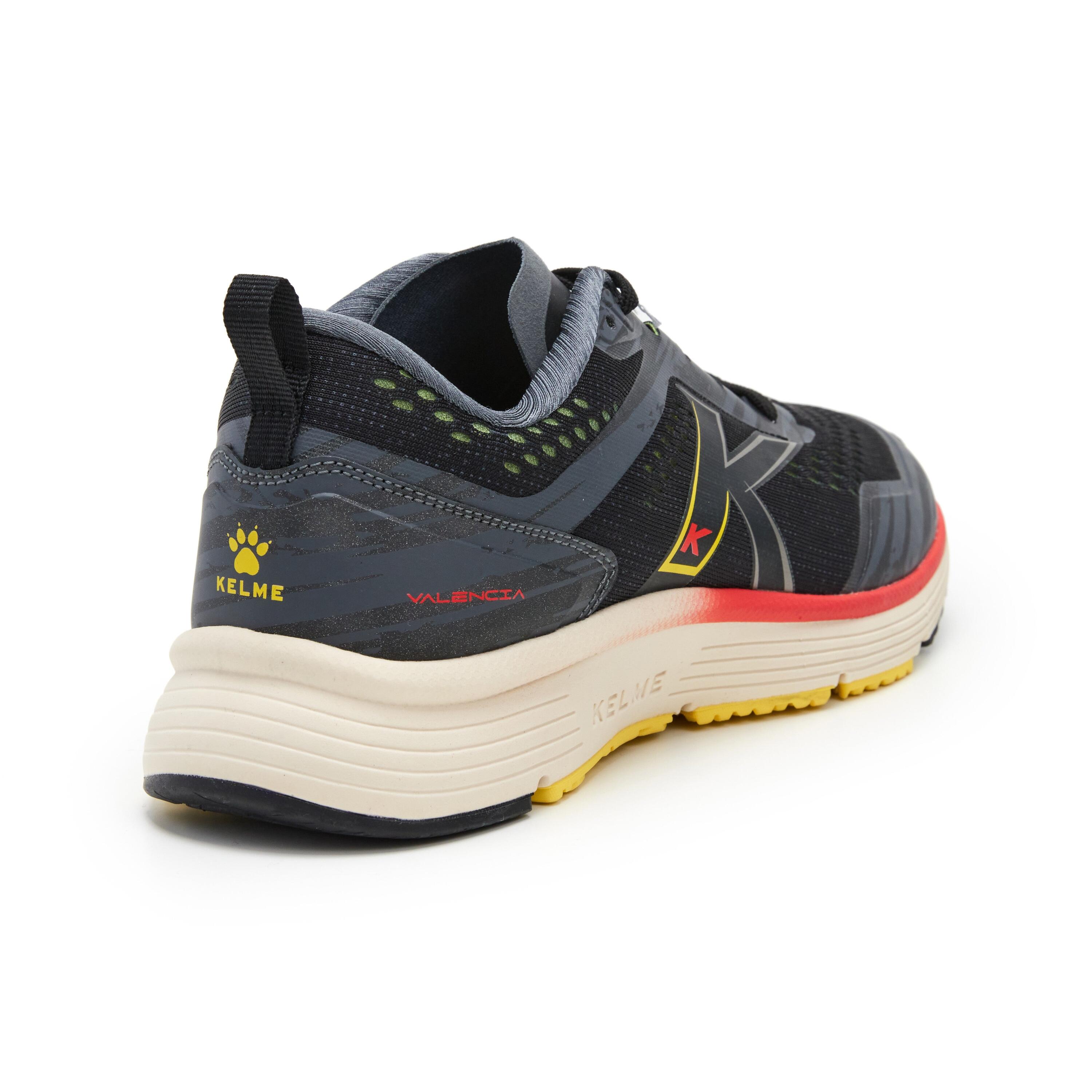 Kelme Zapatillas Running Valencia Negro Unisex 6/7
