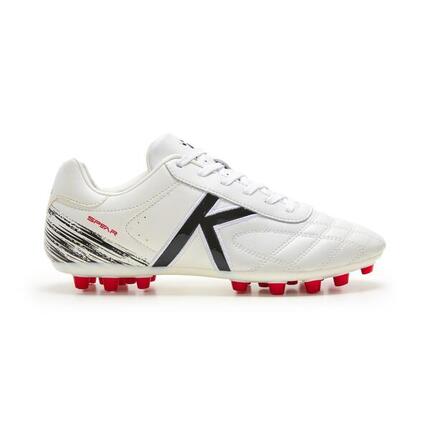 Kelme Botas De Fútbol Spear Ag Blanco Unisex