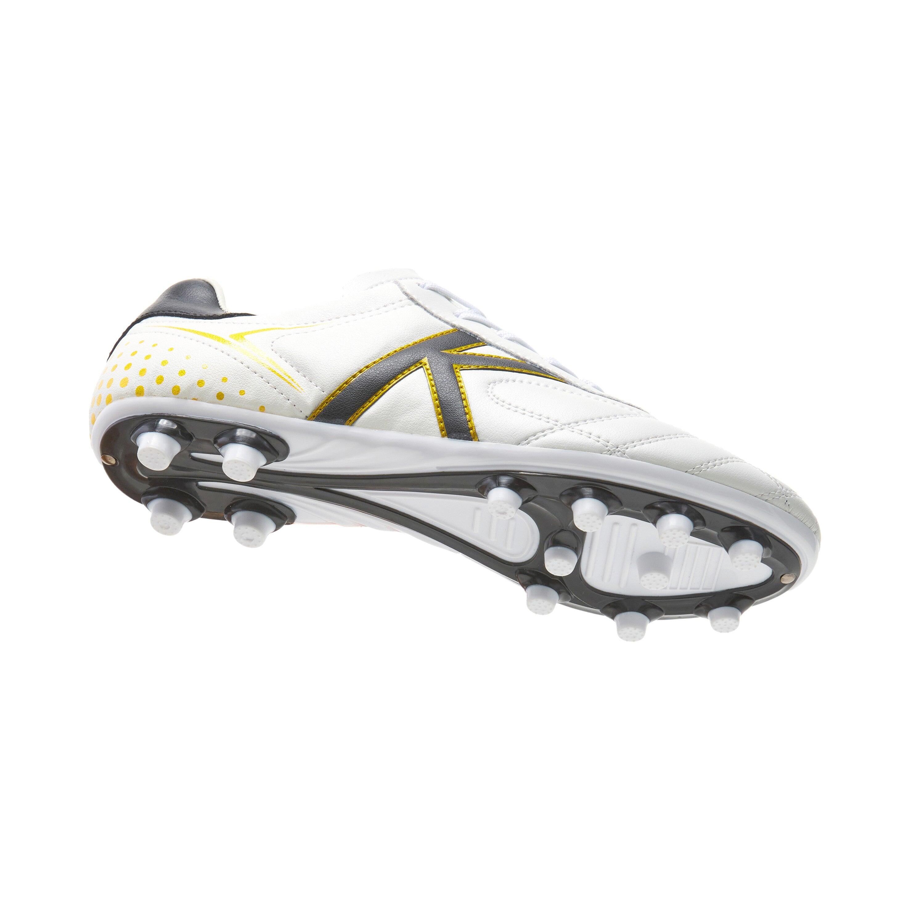 Kelme Botas De Fútbol Spear Mg Blanco Unisex 3/7