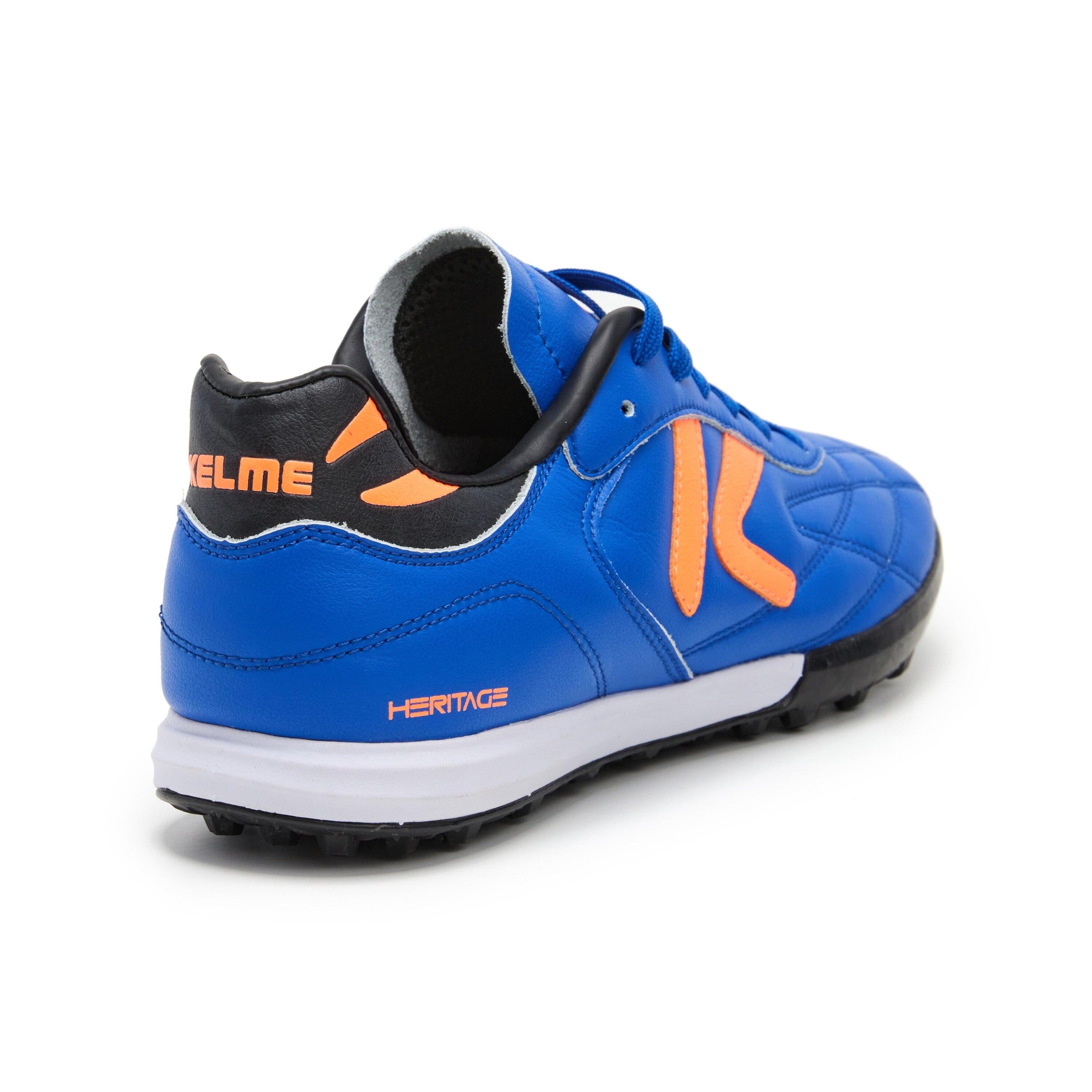 Kelme Botas De Fútbol Heritage Turf Azul Unisex 3/7