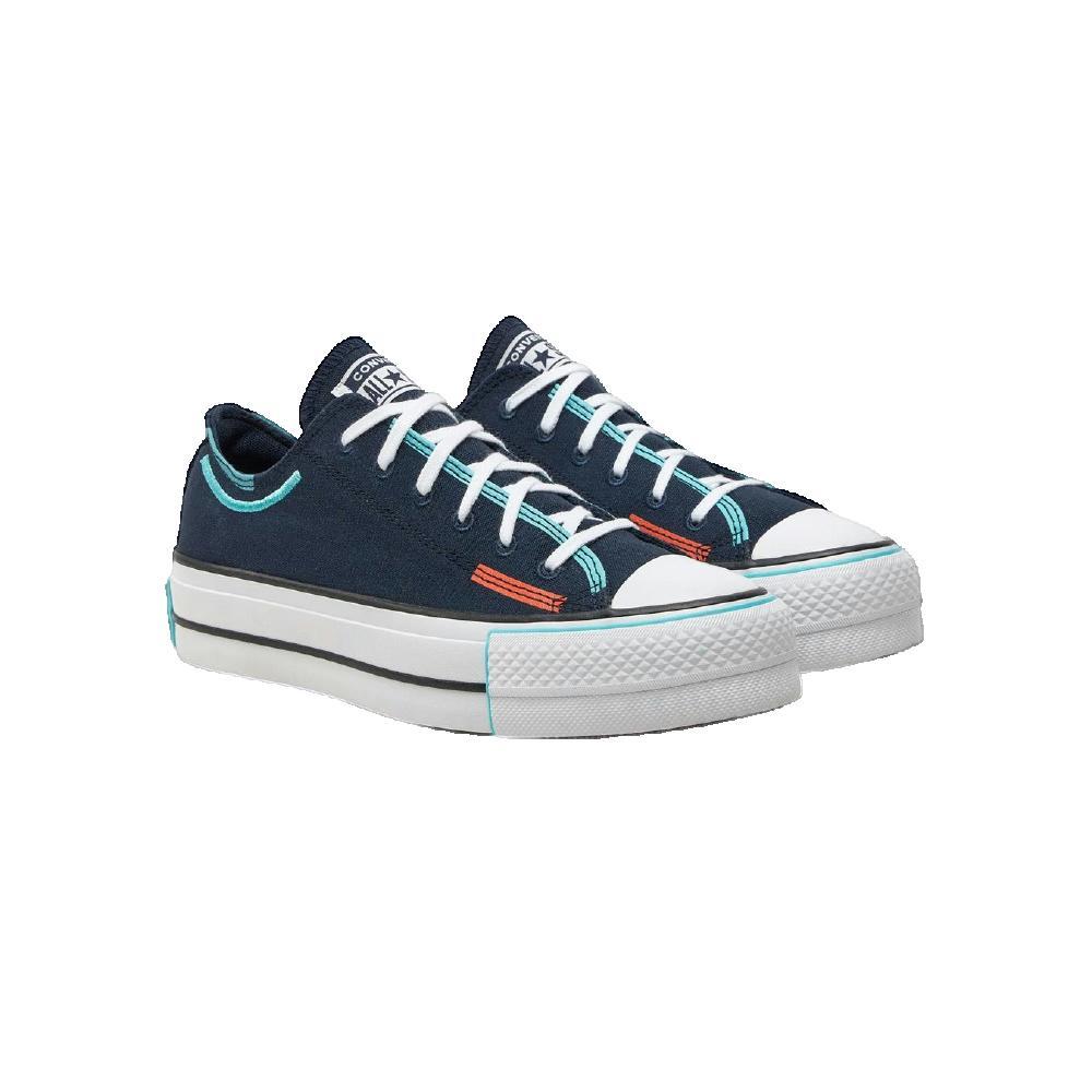 Chaussures Femmes Converse Madison Cord Dusty bleu 2/2
