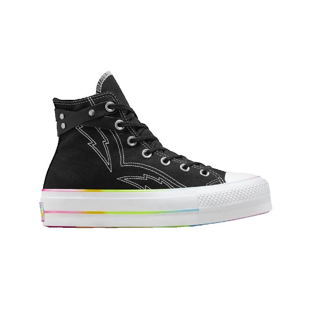Converse - Chaussures Femmes Converse Chuck Taylor All Star Lift Platform Pride Noir - Baskets - Noir - 38 - Decathlon