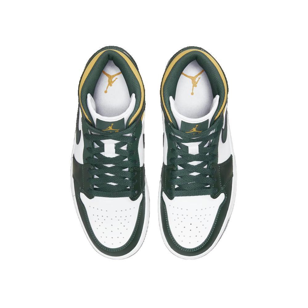 Chaussures Hommes Nike Air Jordan 1 Mid vert 2/2