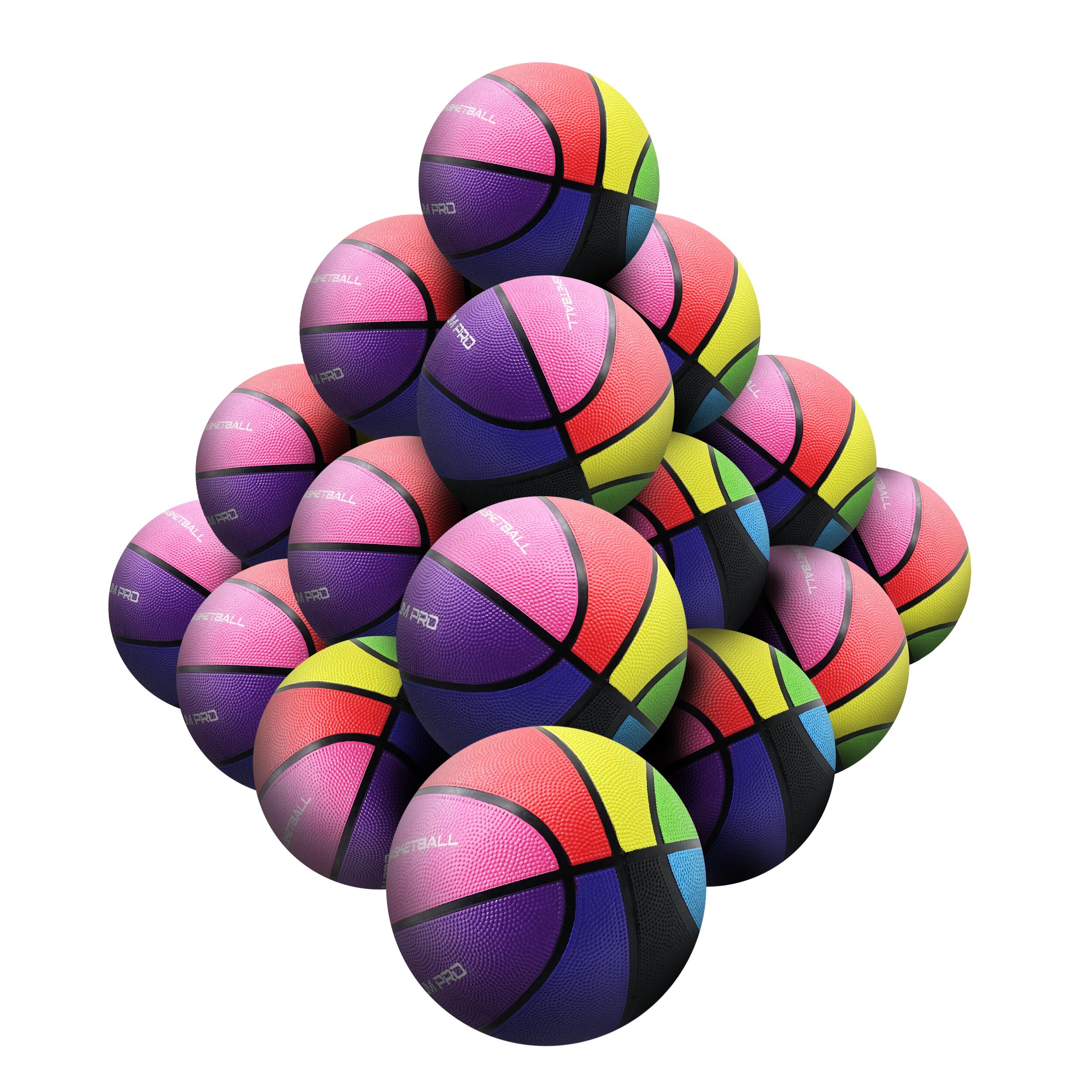 STRADIA "SPECTRUM PRO" Basketball Rubber – Pack of 20 with Mesh Bag