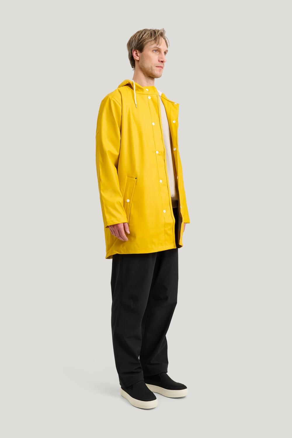 Veste de pluie outdoor imperméable et coupe-vent WINGS Jaune 5/7