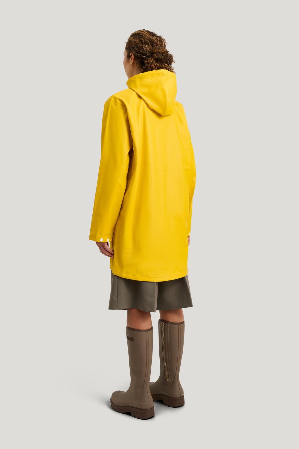 Veste de pluie outdoor imperméable et coupe-vent WINGS Jaune 4/7