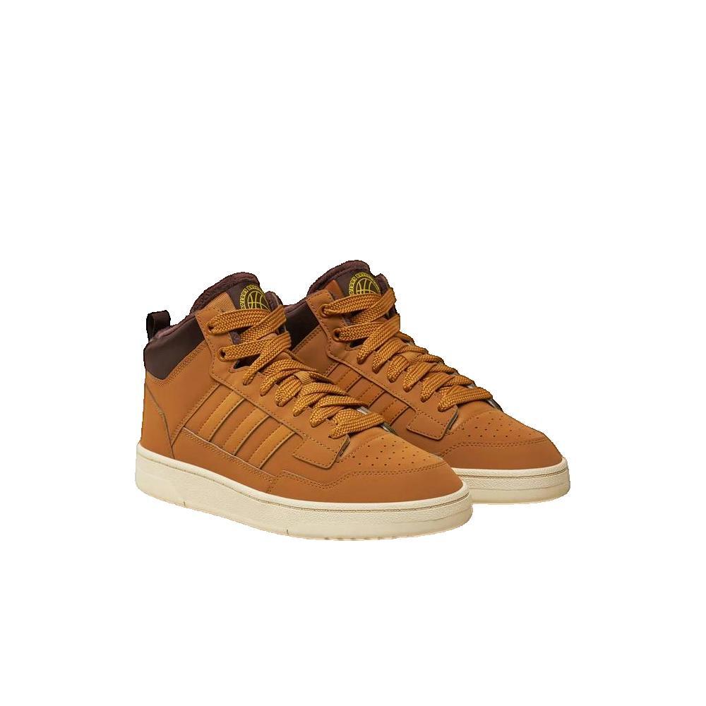 Scarpe Uomo Adidas Rapid Court Mid Winterized marrone 2/7
