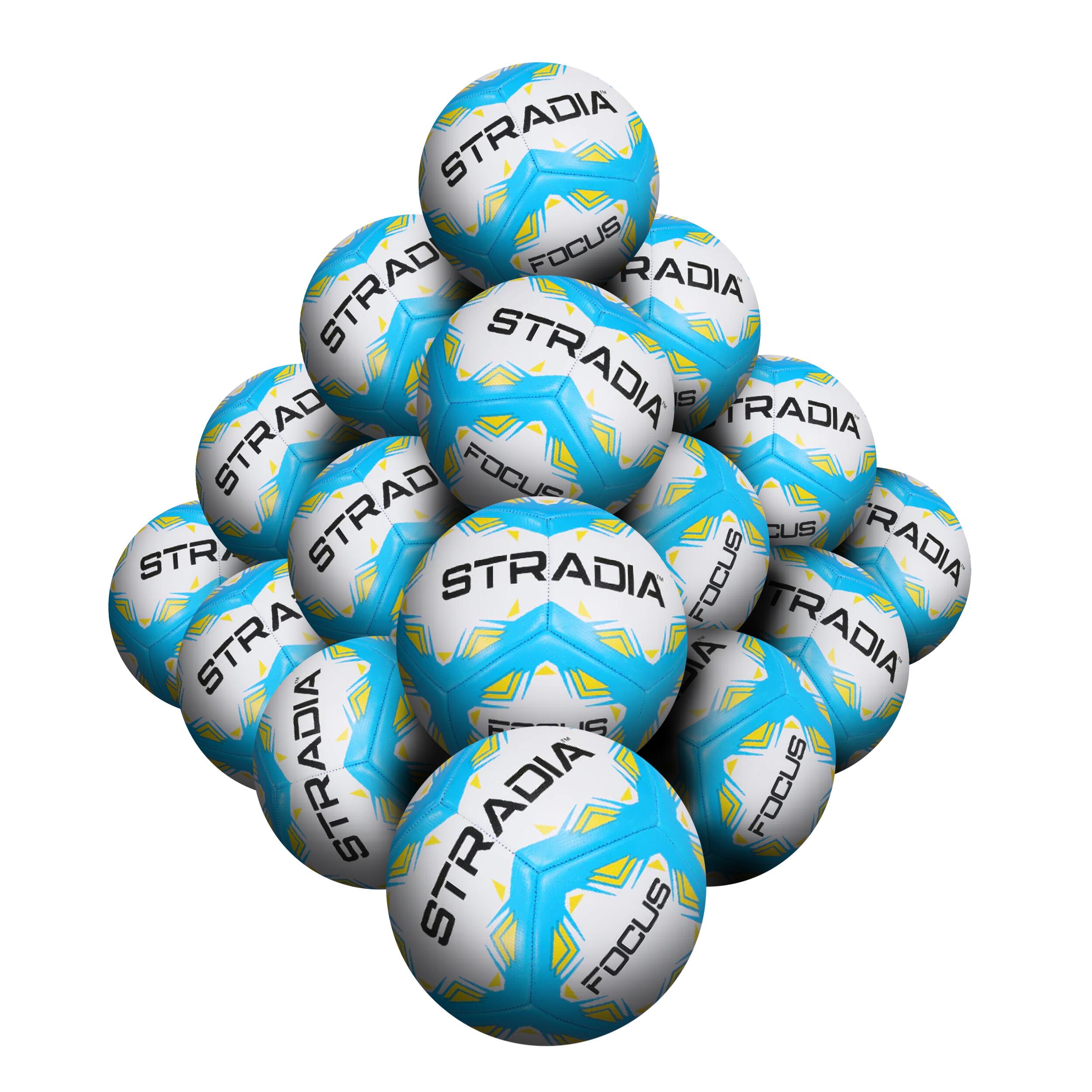 STRADIA FOCUS Size 5 Soccer Ball - EVA Padded (Pack of 20)