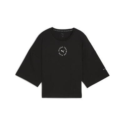 T-shirt cropped PUMA x HYROX Lifestyle da donna PUMA White