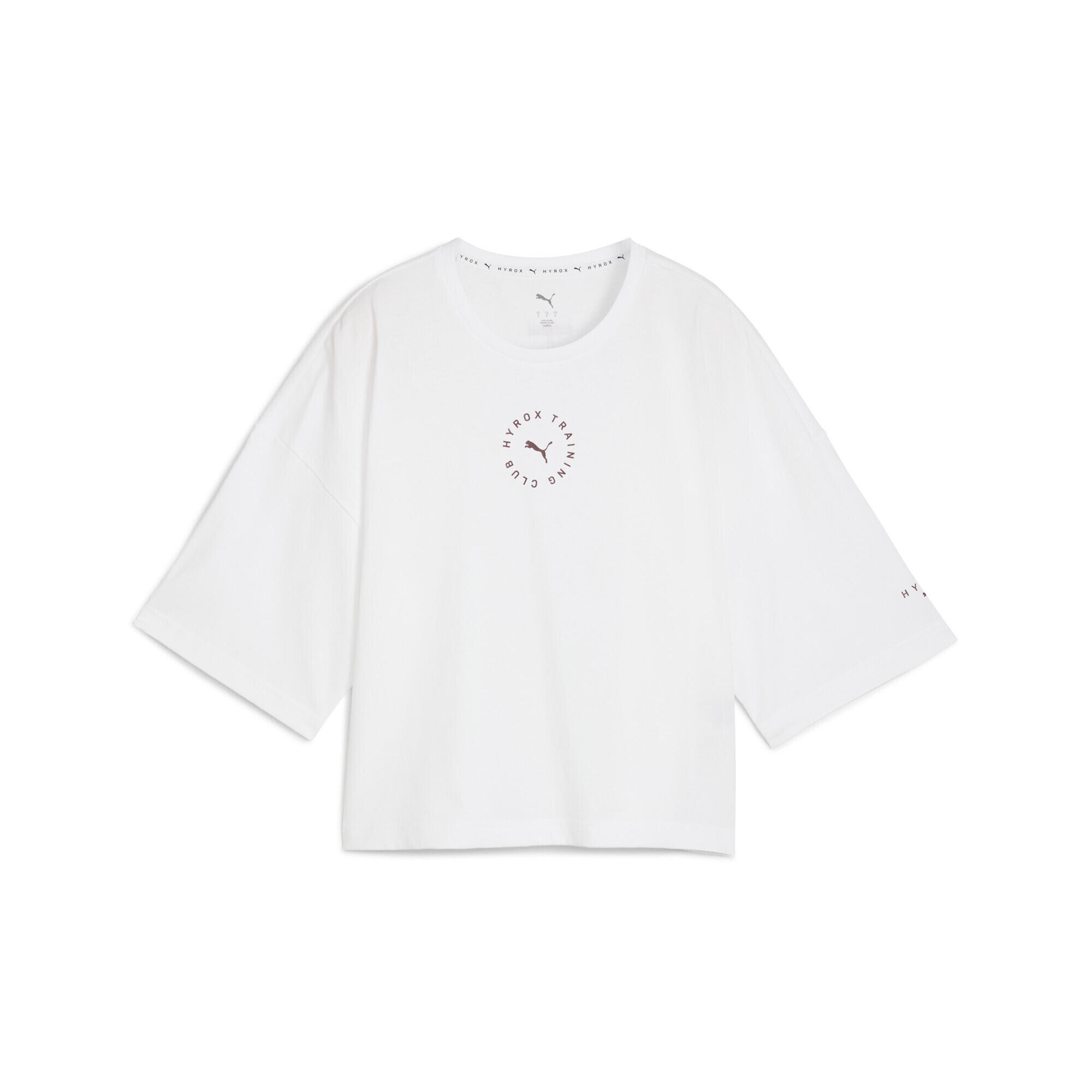 T-shirt cropped PUMA x HYROX Lifestyle da donna PUMA 2/7