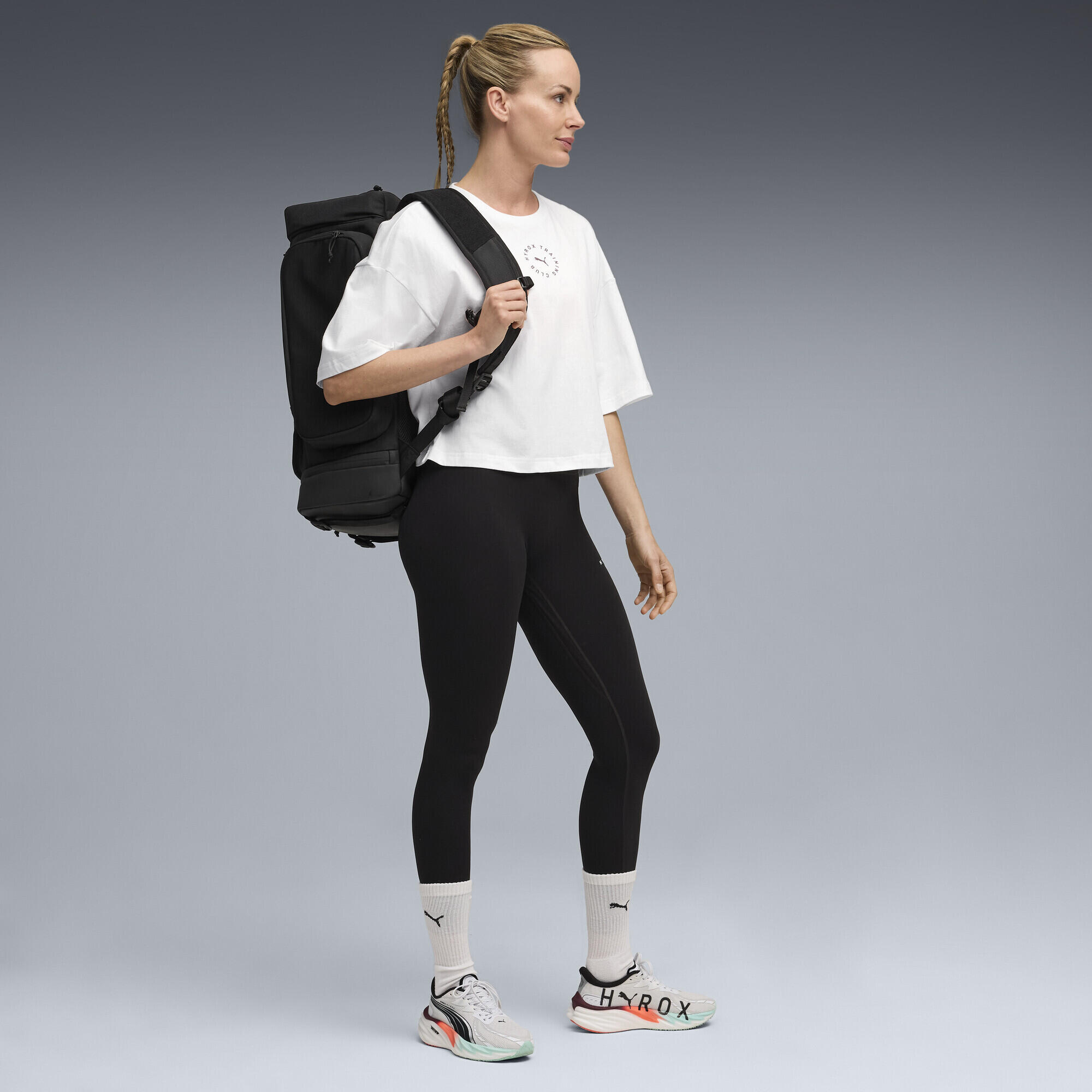 T-shirt cropped PUMA x HYROX Lifestyle da donna PUMA 4/7