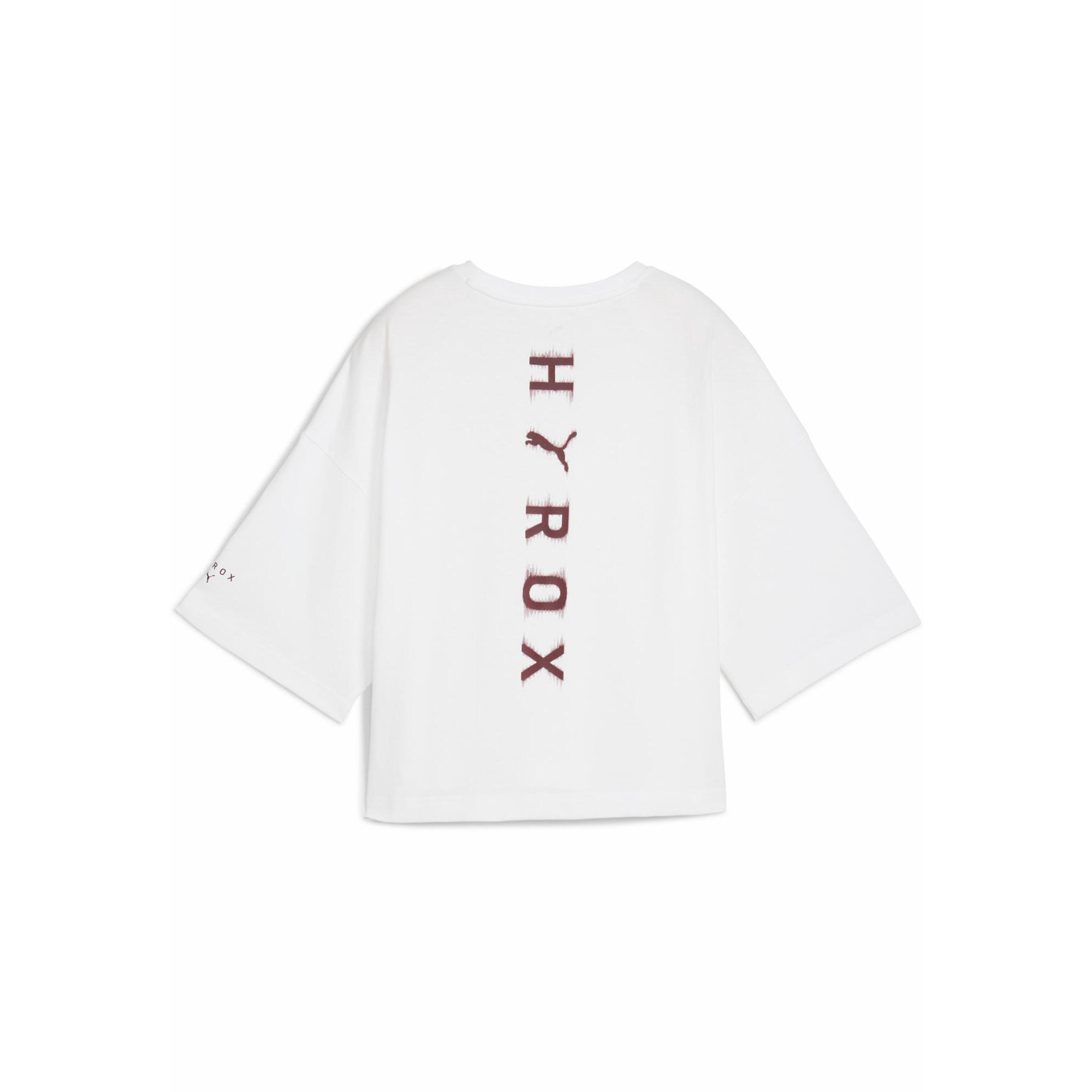 Damska skrócona koszulka PUMA x HYROX Lifestyle PUMA