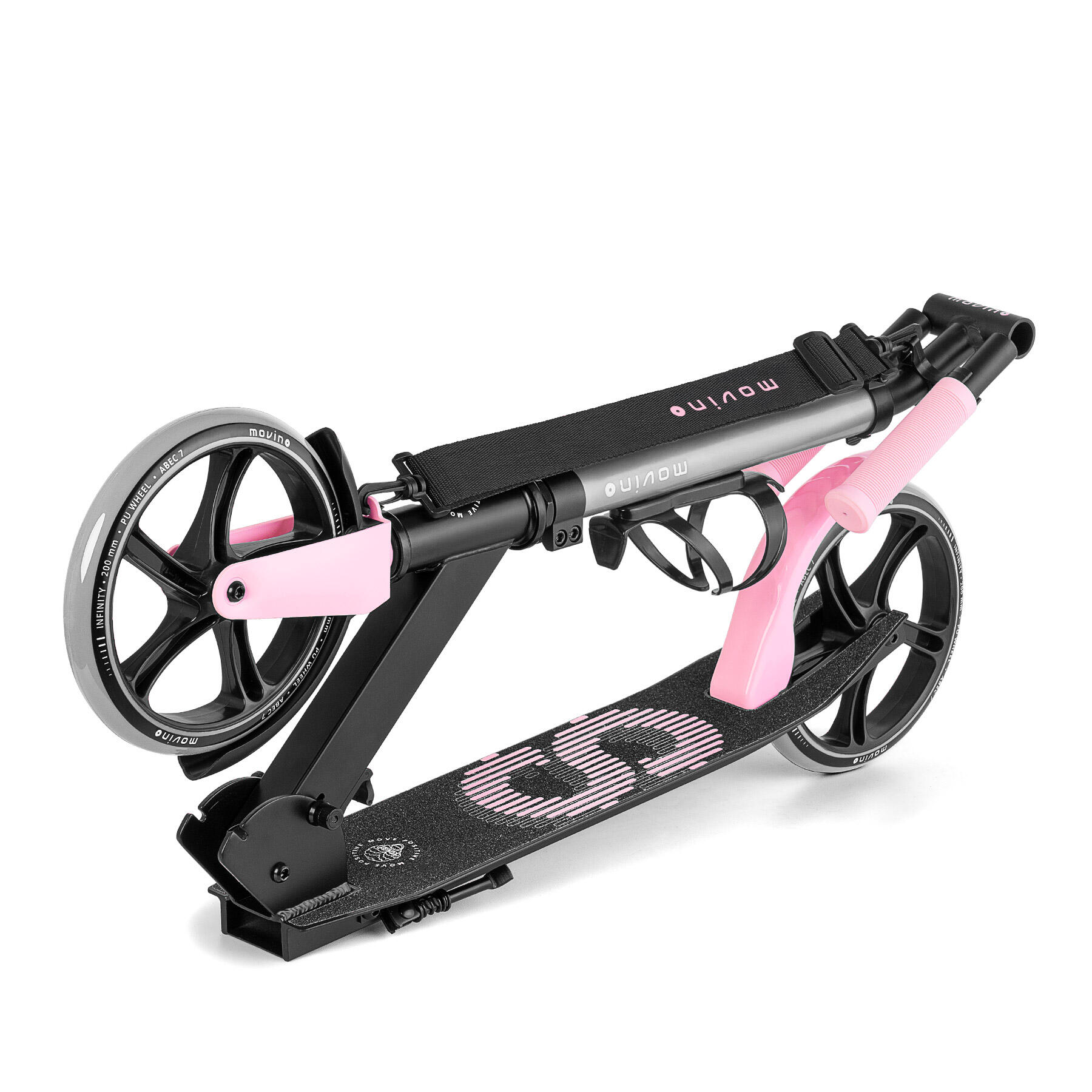 INFINITY Cityroller Scooter für Kinder und Erwachsene (Rosa) 0042 6/8