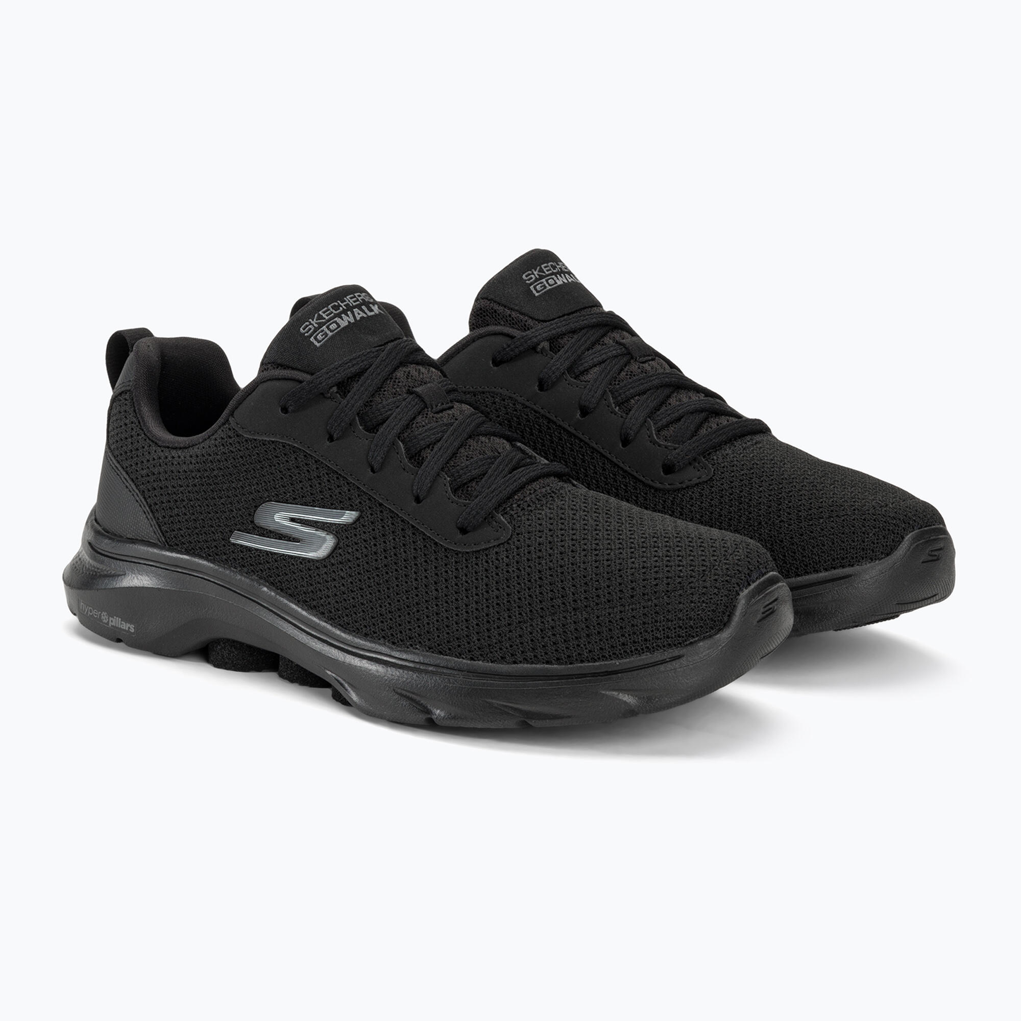 Sapatilhas Skechers Mulher Go Walk 7 - Clear Path Preto 5/7