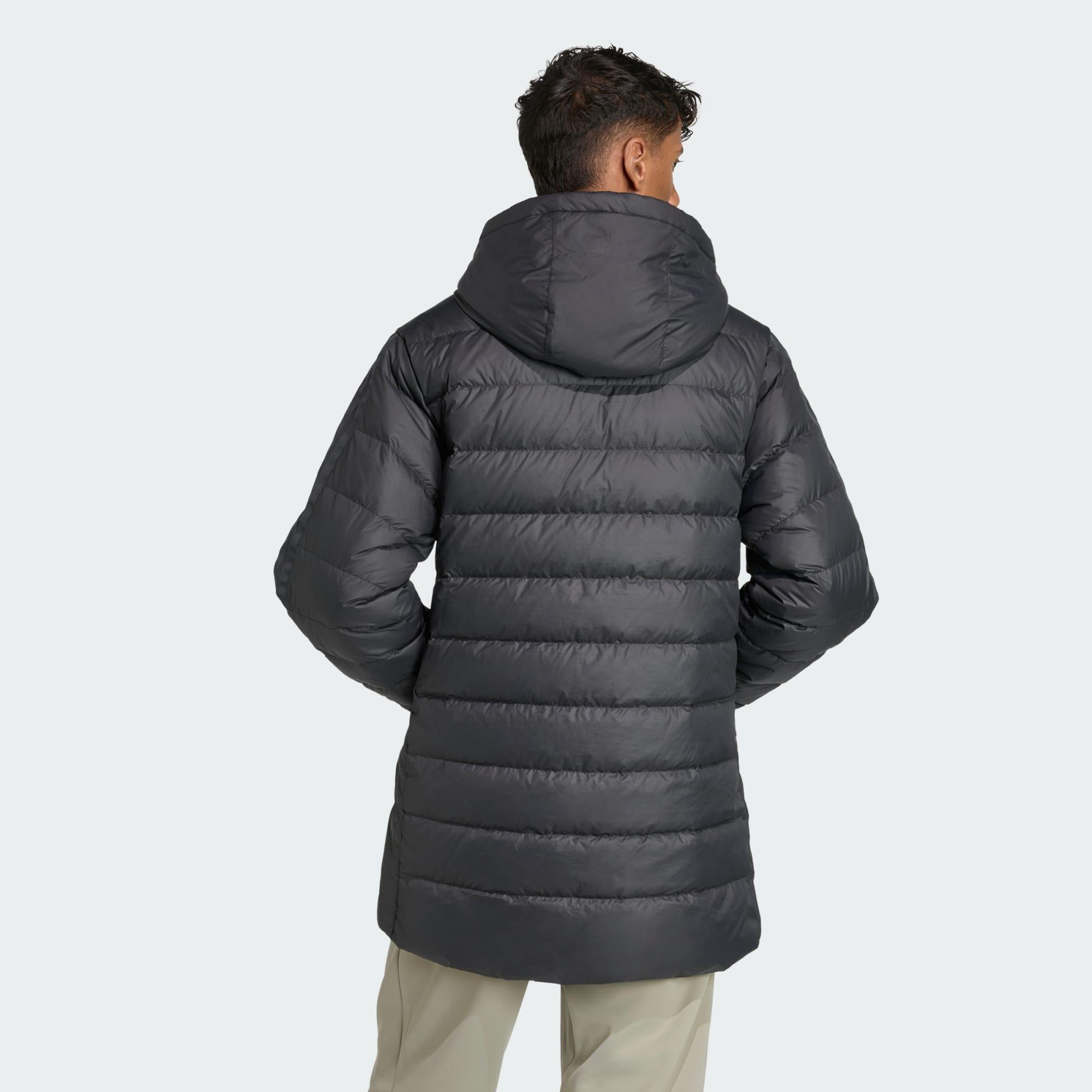 Parka à capuche duvet léger 3 bandes Essentials CLIMAWARM 3/6