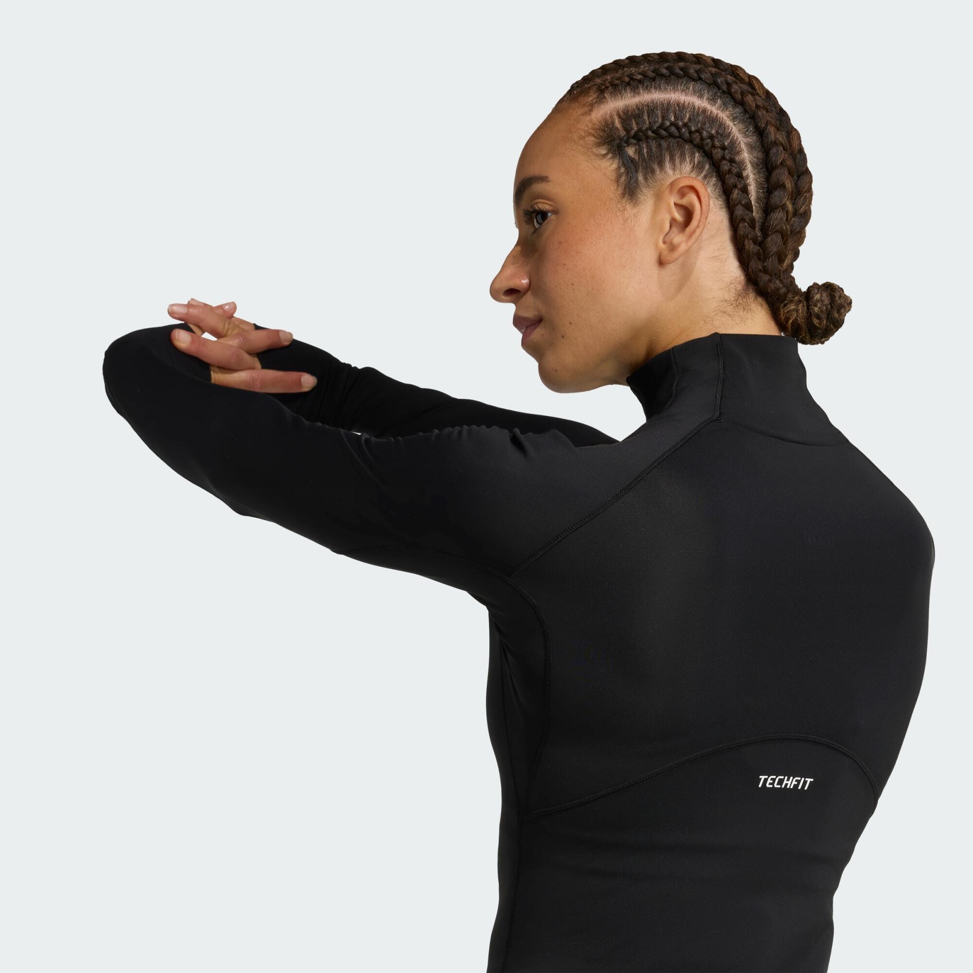 Haut manches longues adidas Techfit COLD.RDY 5/7
