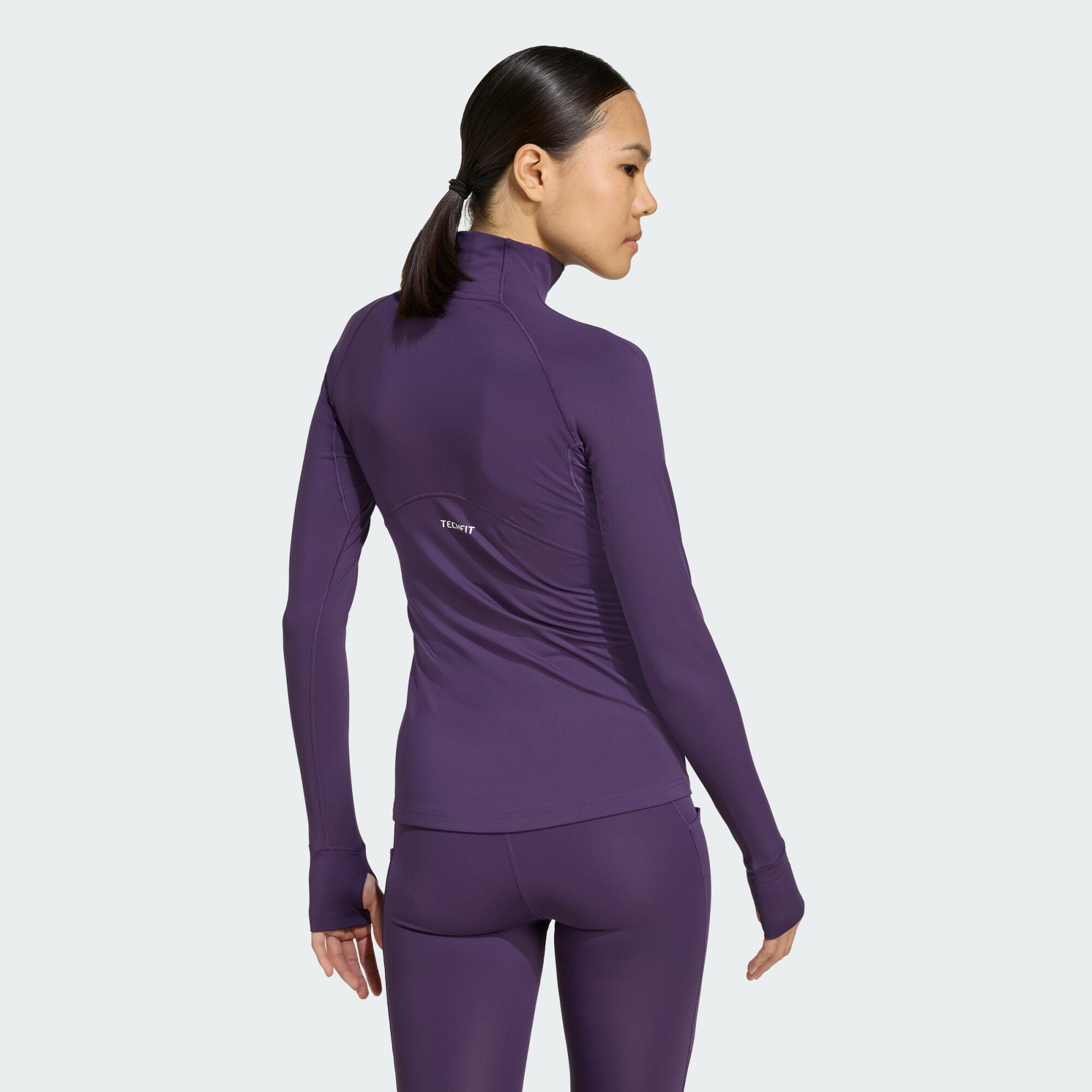 Camiseta técnica manga larga adidas Techfit COLD.RDY 4/7
