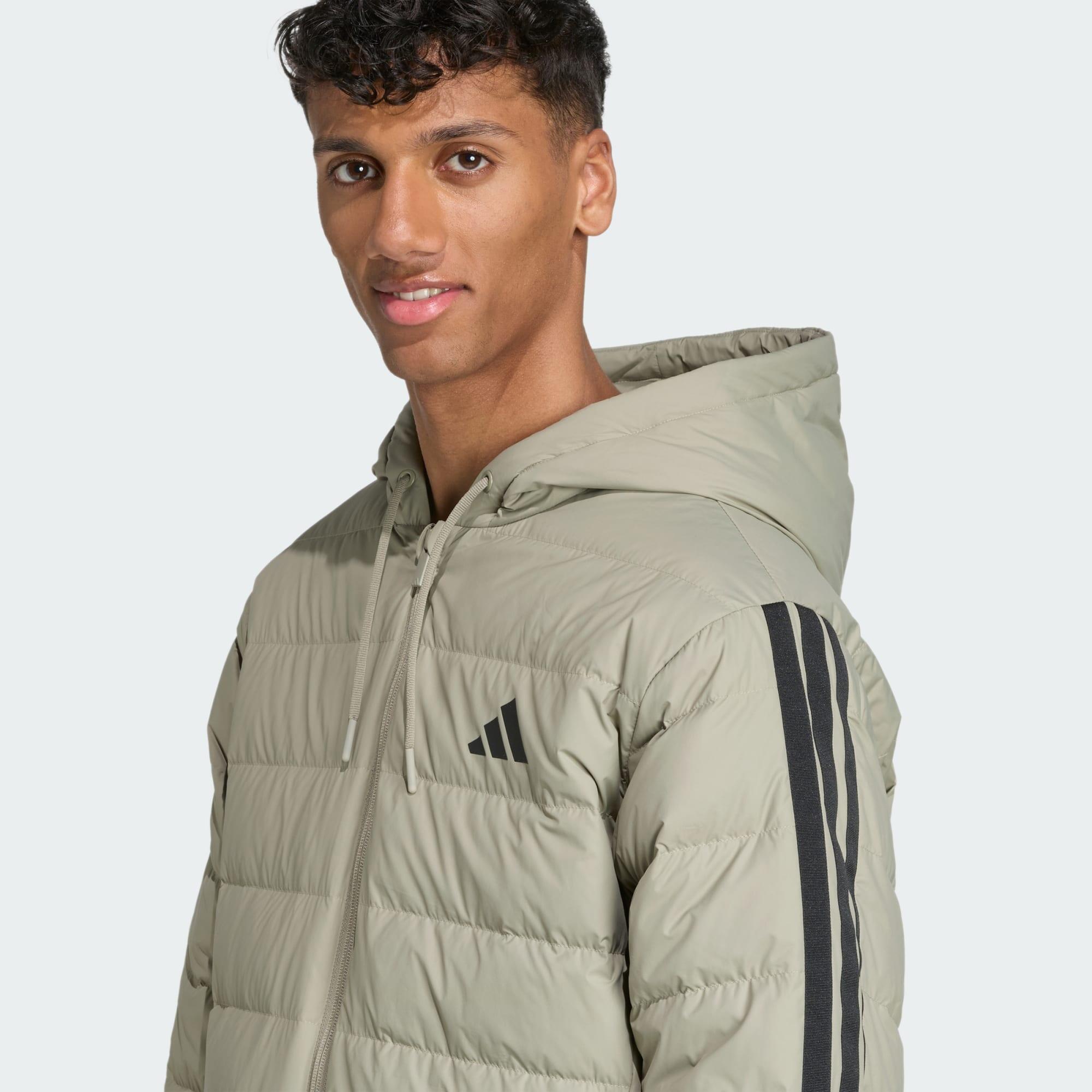 Parka de plumón ligera con capucha Essentials CLIMAWARM 3 Stripes 5/6
