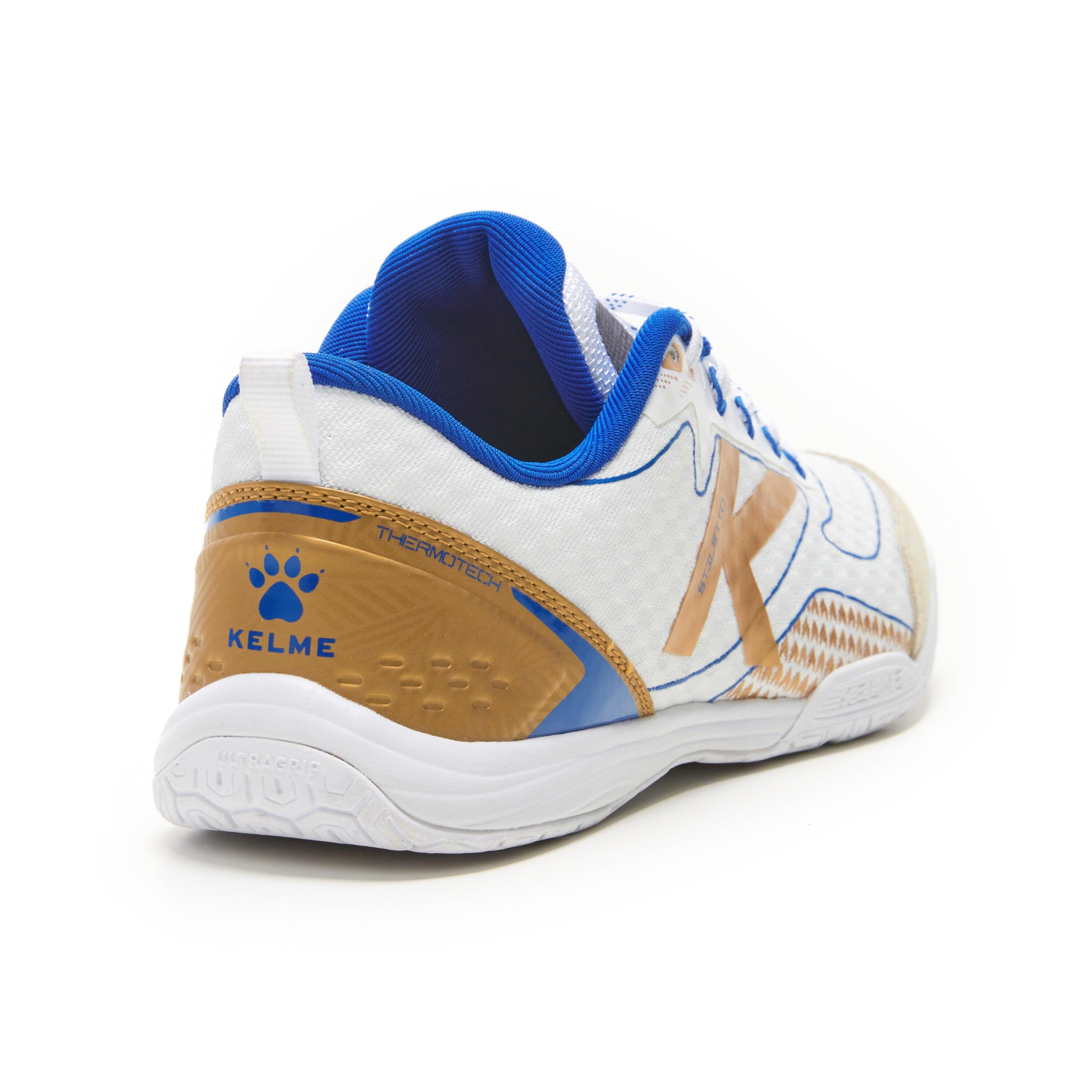 Kelme Zapatillas De Fútbol Sala Stiletto Blanco Unisex 3/6