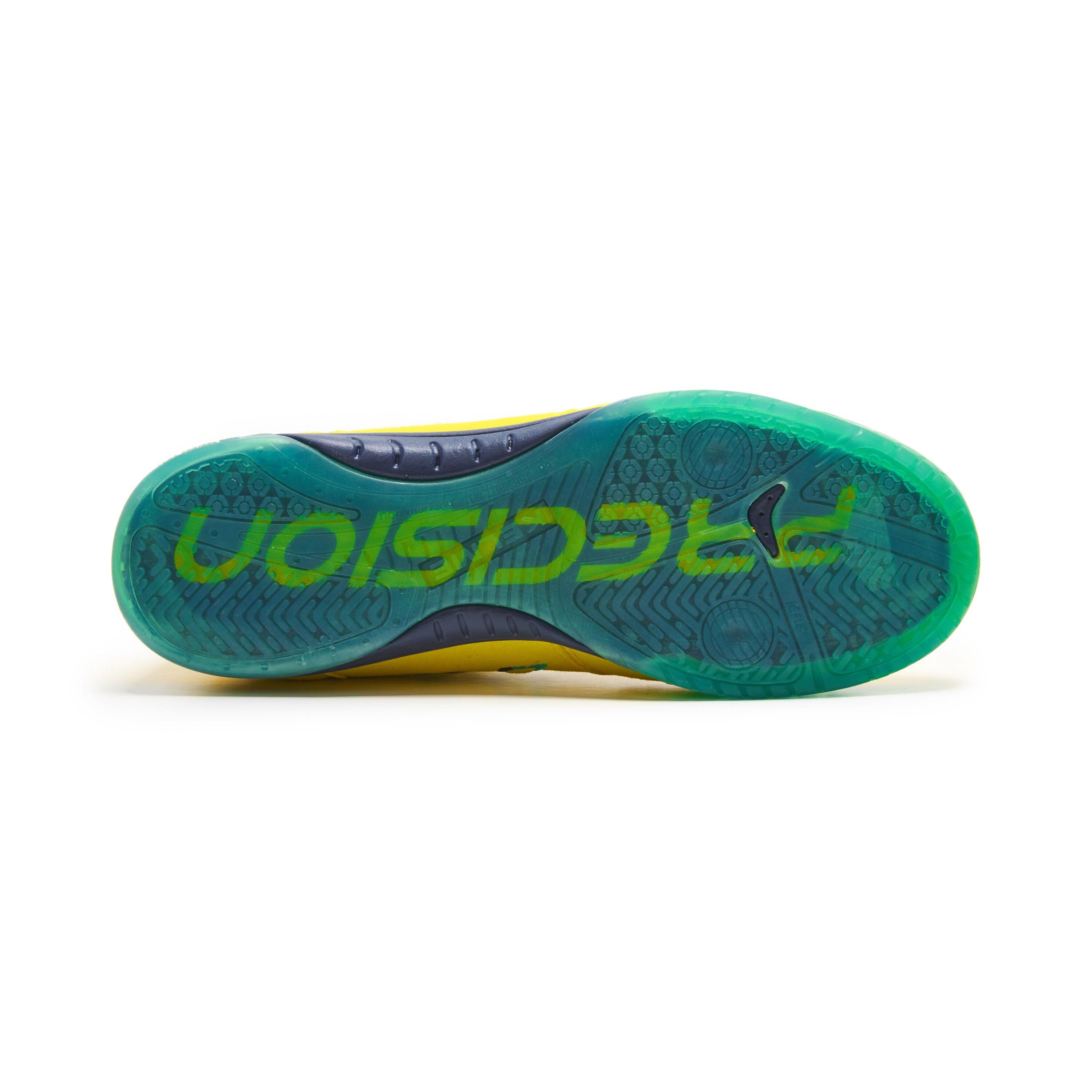 Kelme Precision Ténis de Futsal Amarelo/Marinho Unissexo 6/6