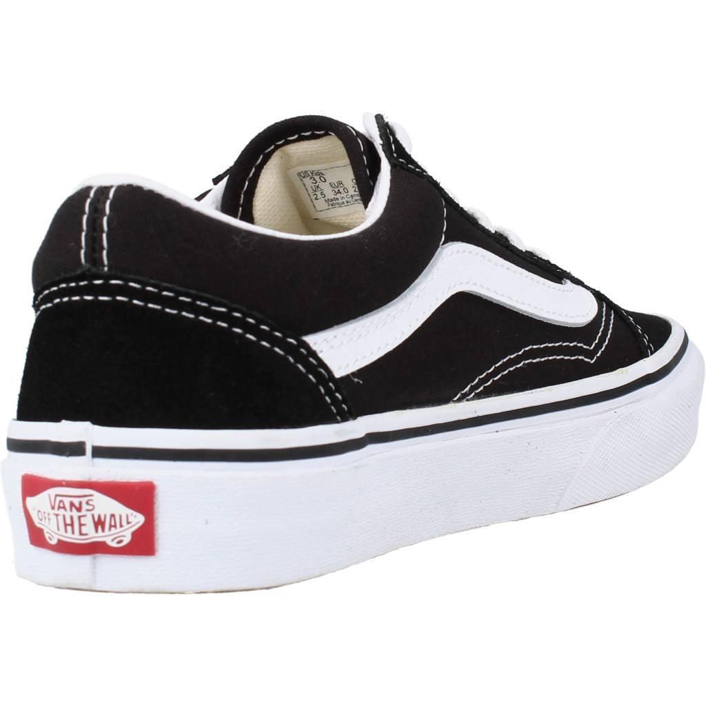 Chaussures Enfants Vans Old Skool Low noir 3/6