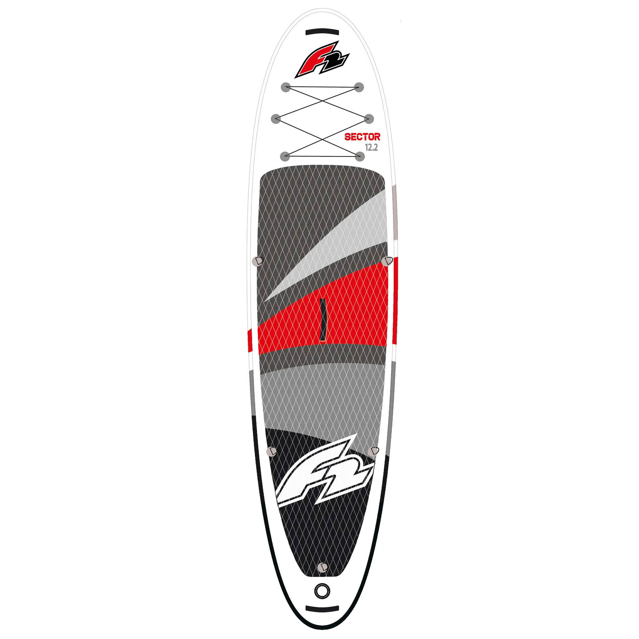 Sup Tavola gonfiabile F2 Sector Combo 12'2" 372 CM RED 2/4