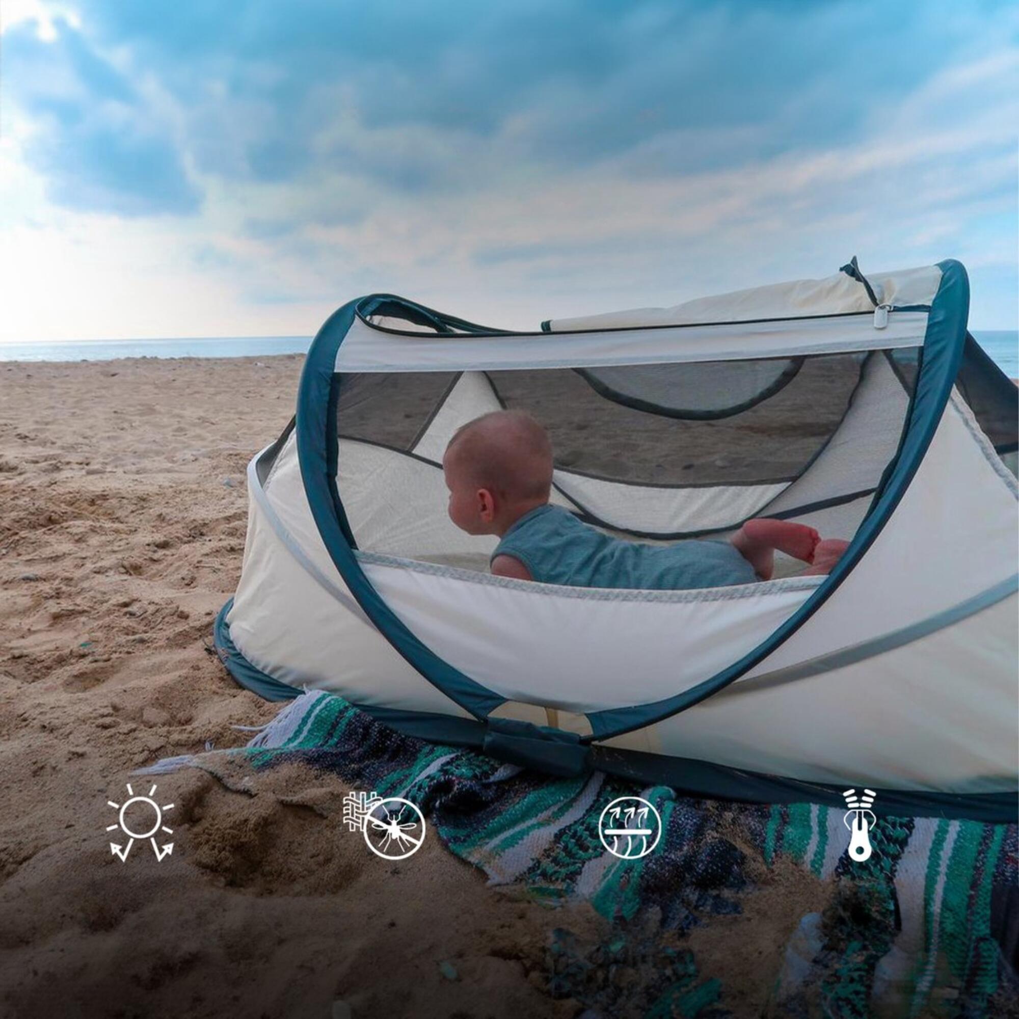 Deryan BabyBox Campingbedje - Babytent - Ivory 4/7
