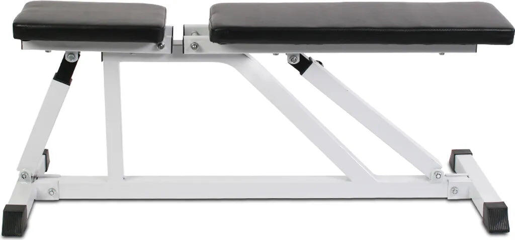 Physionics Verstelbare Fitnessbank - 9 standen - Belastbaar tot 200 kg - Wit 5/7