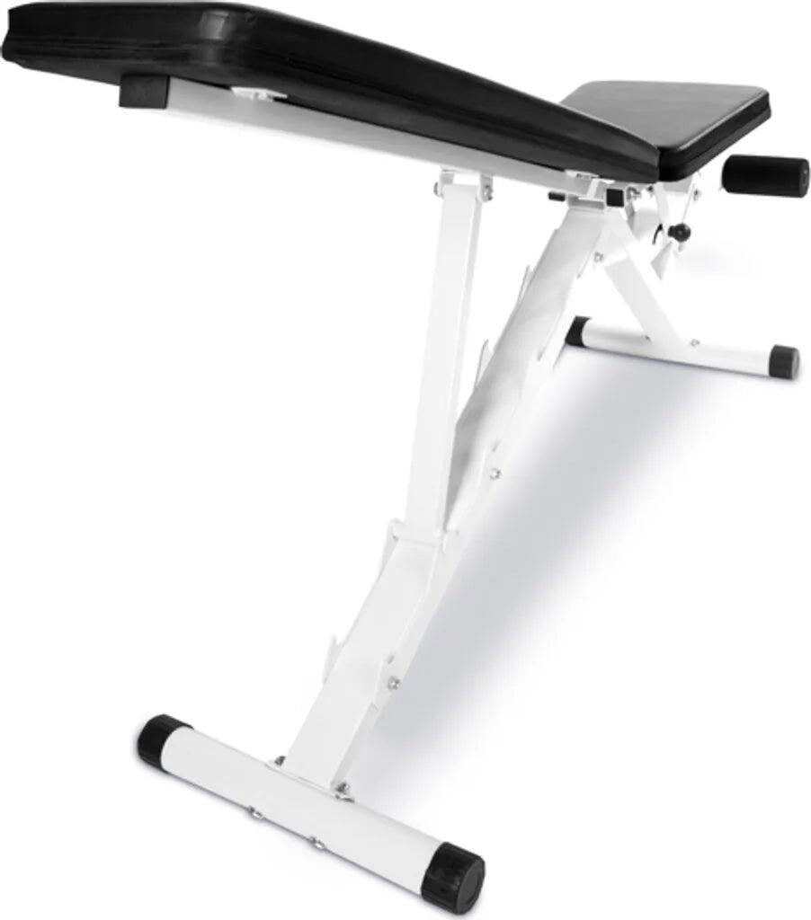 Physionics Verstelbare Fitnessbank - Belastbaar tot 200 kg - Wit 3/7