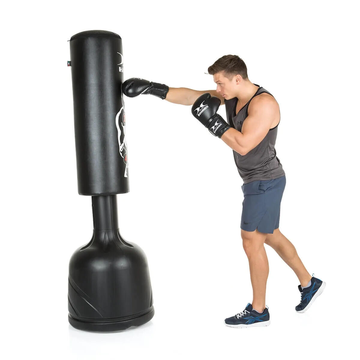 Freestanding bag Sparring Pro - avec points de rencontre 7/7