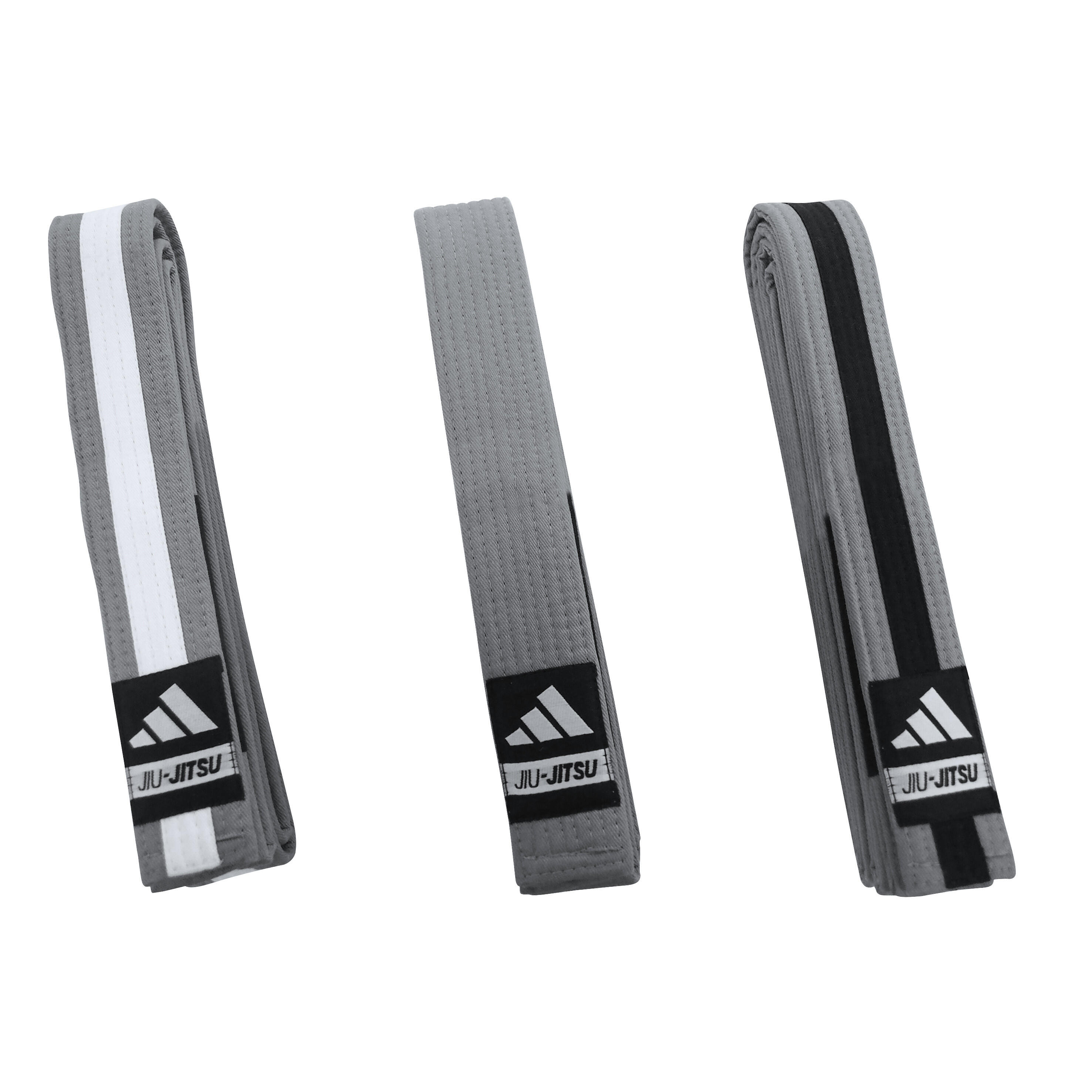 Adidas - Ceinture De Jiu Jitsu Enfants - Ceinture De Kimono - Gris - 210 Cm - Decathlon