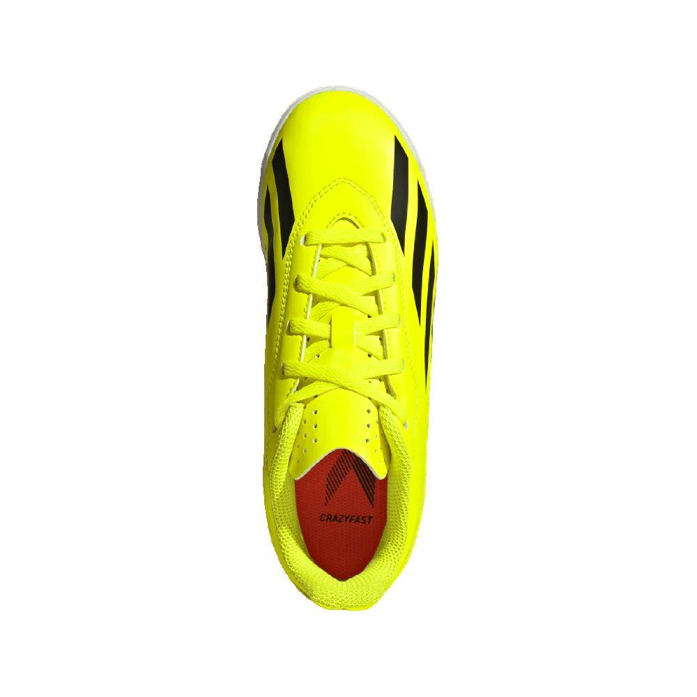 Fußballstiefel Mädchen Adidas X Crazyfast Club Gelb 2/5