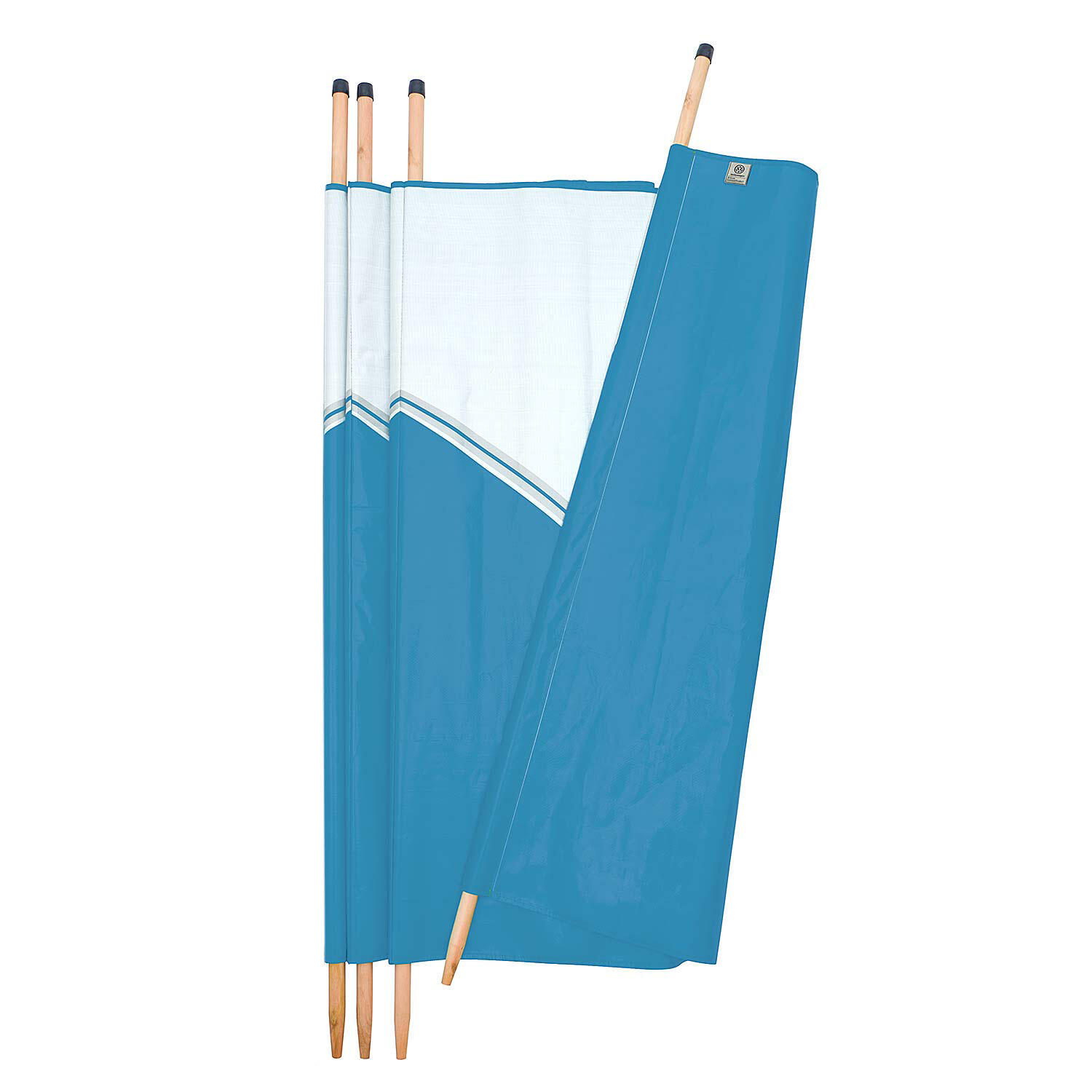 VW Windbreak for Beach, Camping or Garden, 4 Pole 3/4