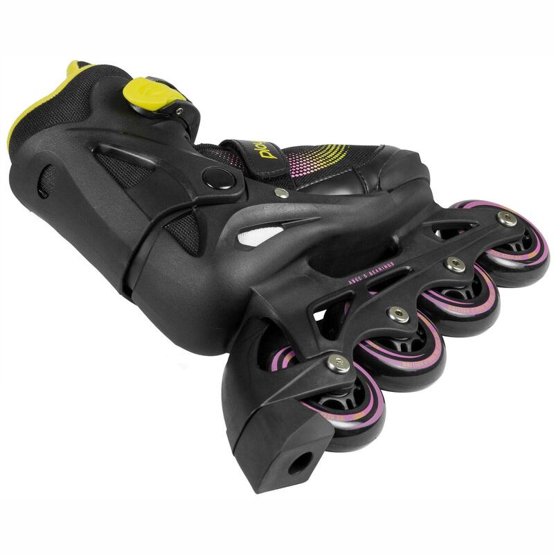 Roller freeskate enfant Playlife Joker Yellow Glow