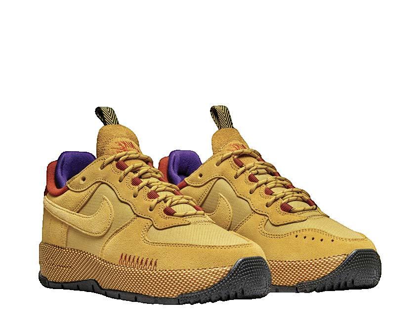 Chaussures Filles Nike Air Force 1 Wild jaune 3/3